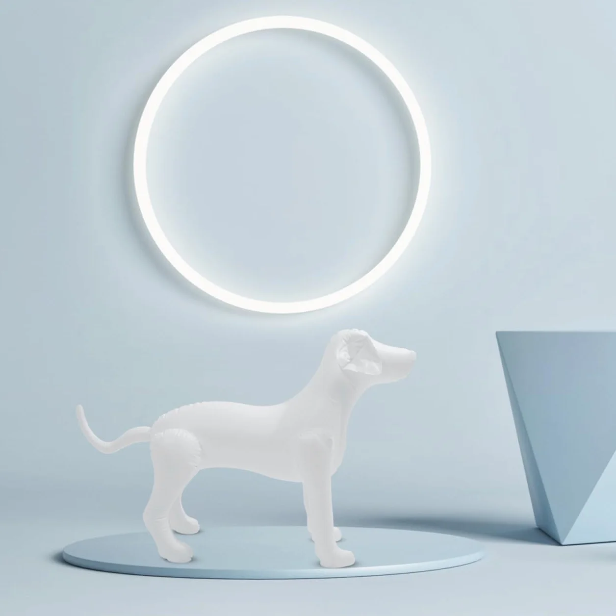 Mannequin gonflable pour chien en PVC iplusmile