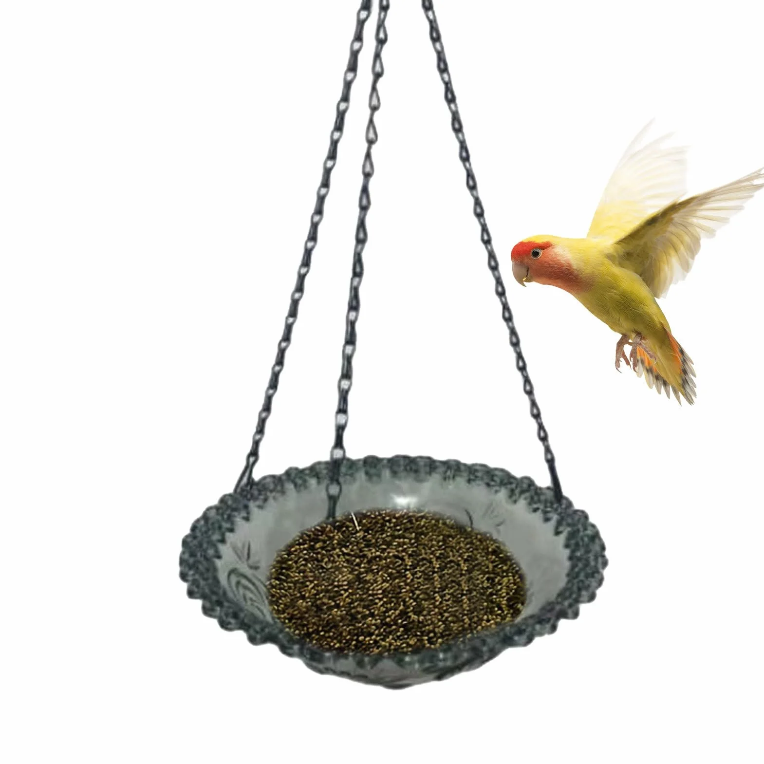 Abreuvoir pour Oiseaux - Petit Bain d'Oiseaux Décoration Jardin Bassin Extérieur