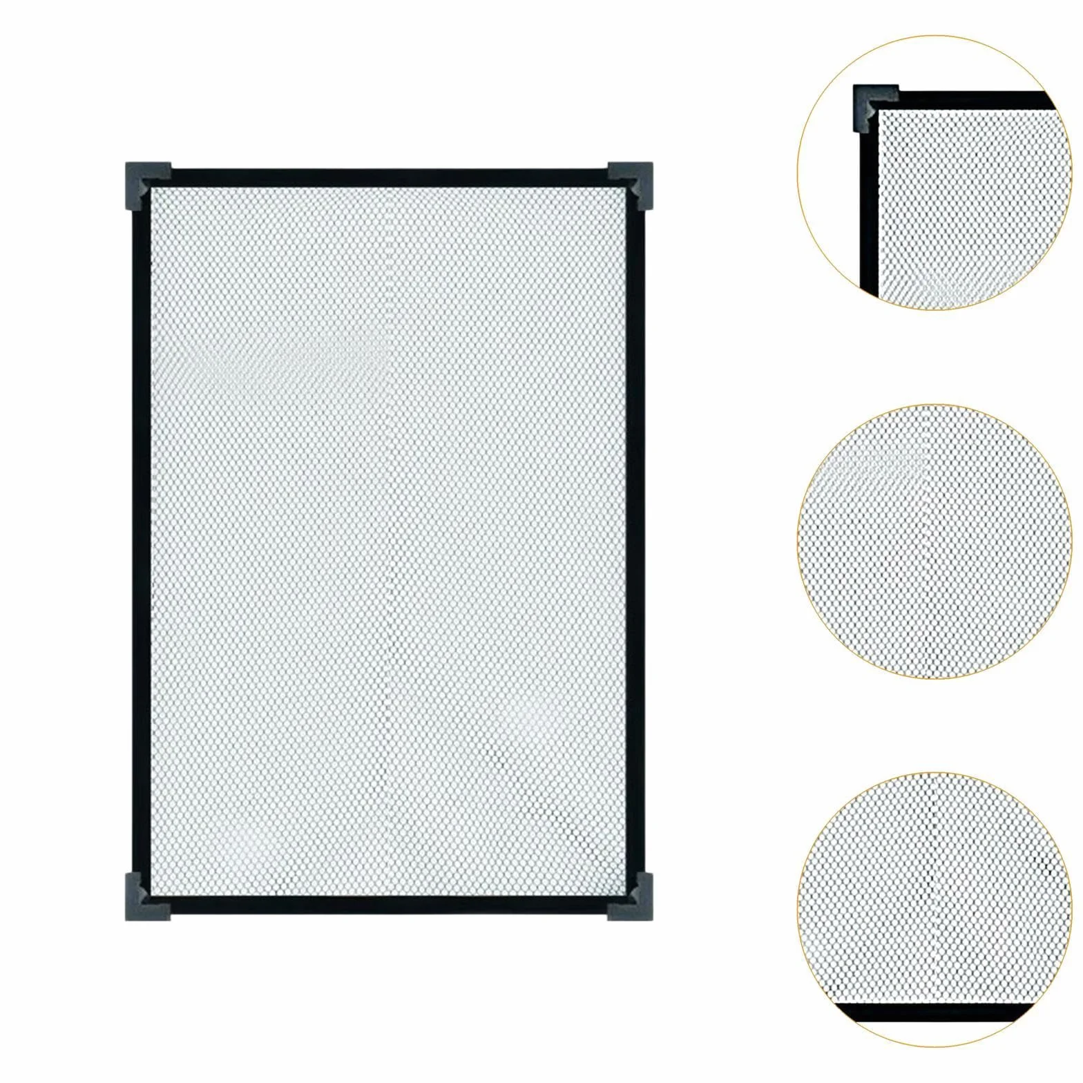 Couvercle d'aquarium Filet de Remplacement Anti-Saut 80cmx40cm