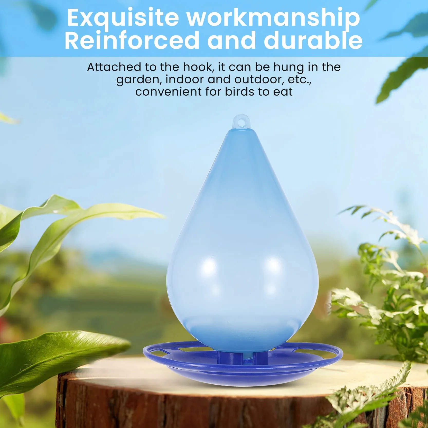 Abreuvoir automatique goutte d'eau simple à suspendre avec crochet