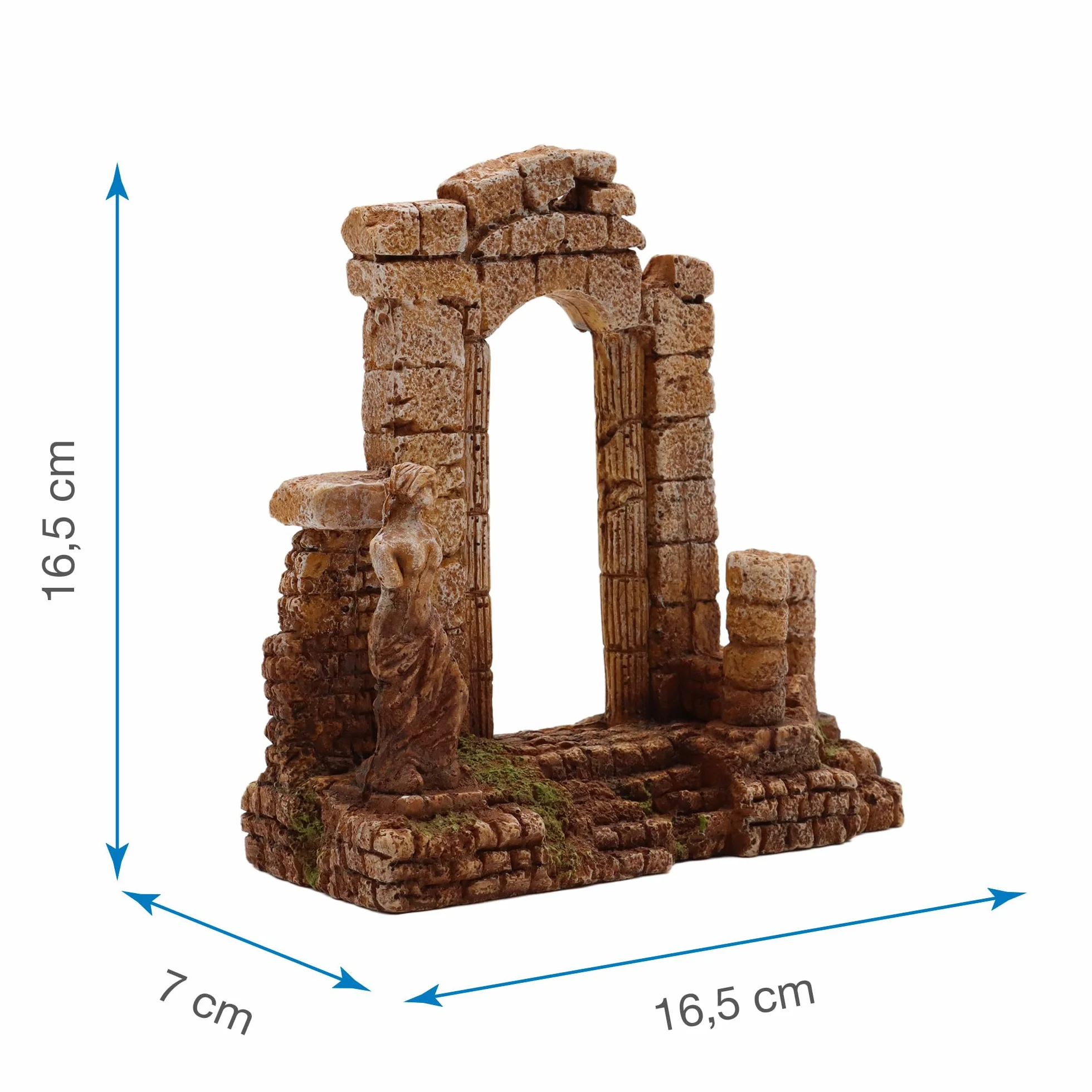 Amtra Wave Arche Grec Objet d'Ornement pour Aquariophilie