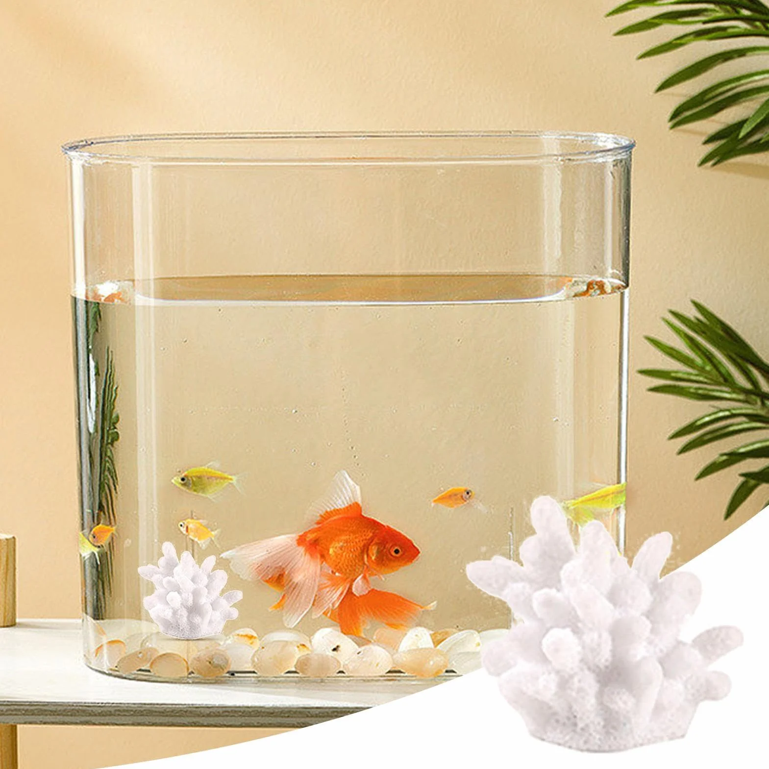 Ornements artificiels de décoration de corail pour aquarium - Petit décor de poissons de corail