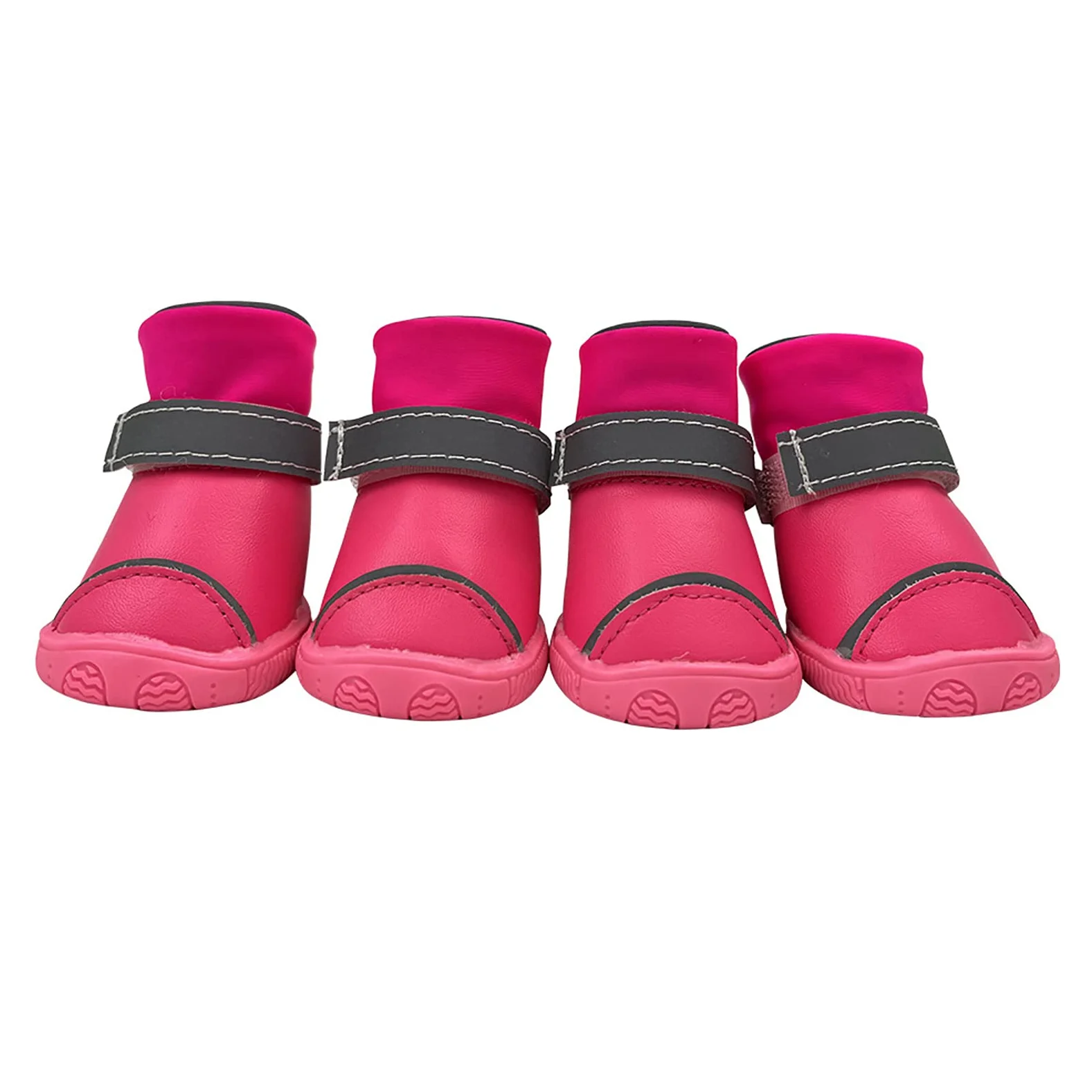 Bottes de Protection pour Chien Ensemble Imperméable Chaussures Chien Antidérapantes Chaussures Chiens Chaudes Résistantes pour Les Chiens