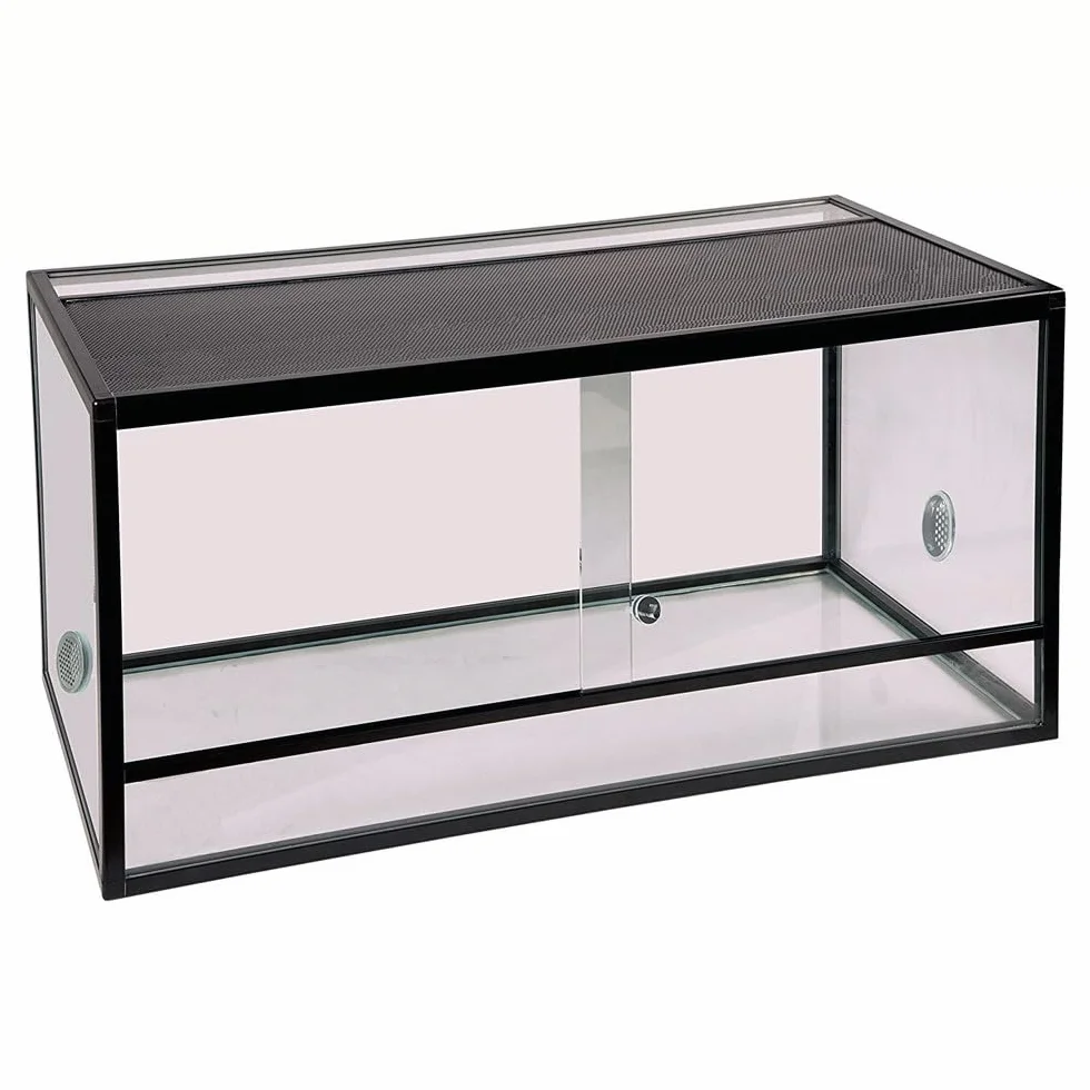 Reptiles Planet Terrarium Aluminium Elegance Noir 100 x 45 x 50 cm
