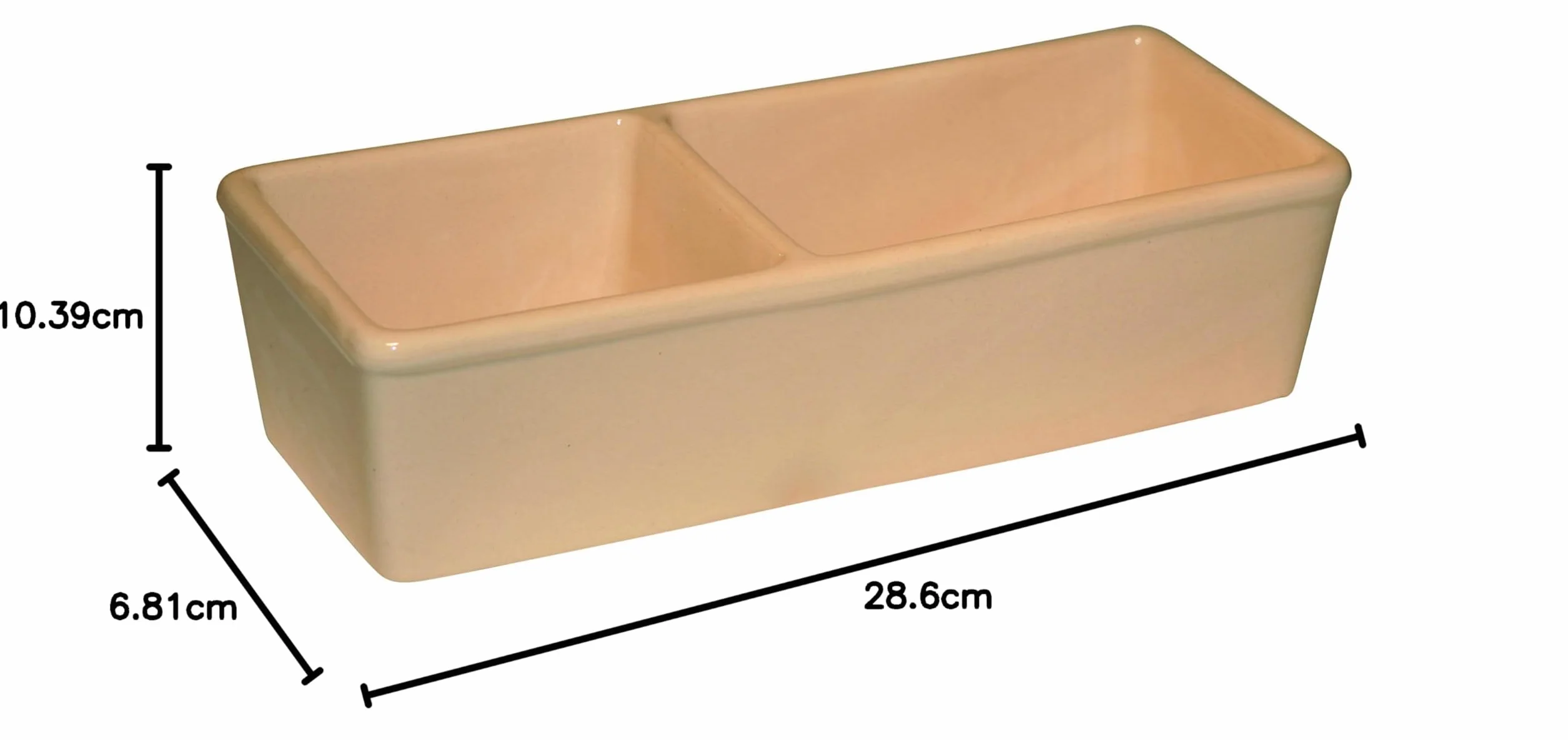 KERBL Ecuelle Céramique Double pour Rongeur 350 ML 450 ML