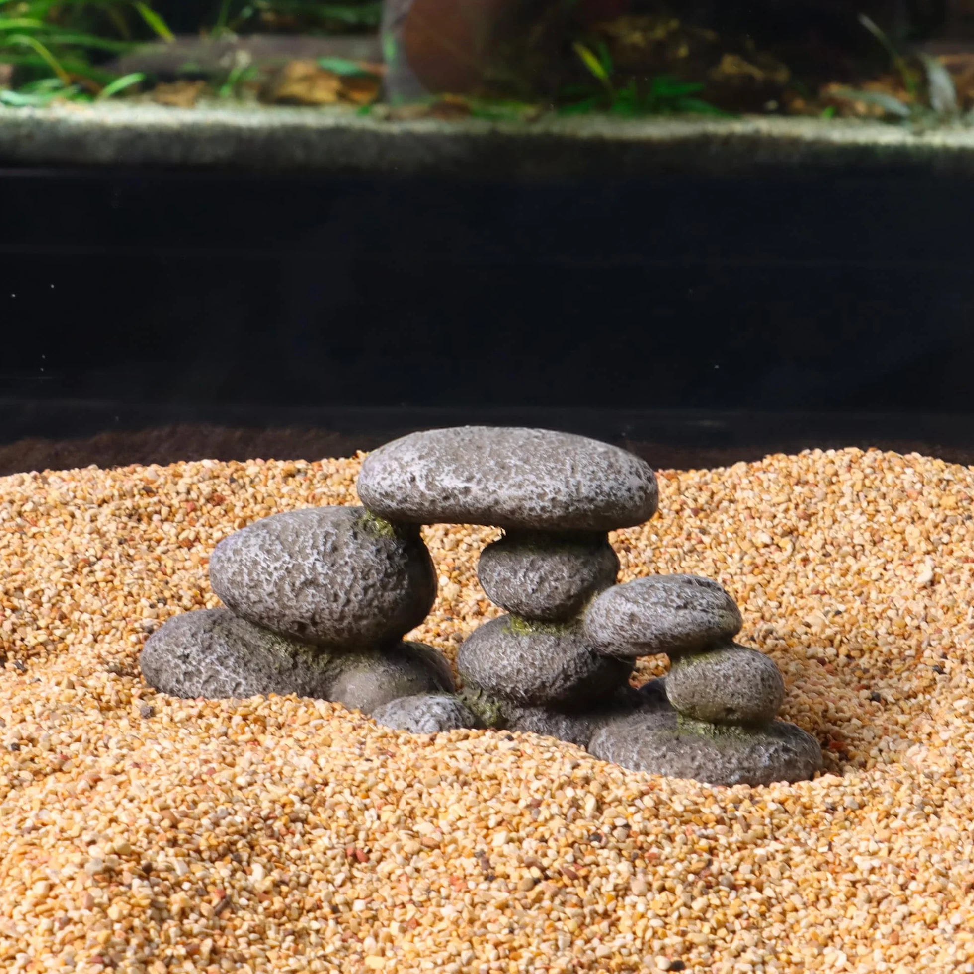 WAVE Zen Stone Rocher Décoration Aquariophilie Taille M