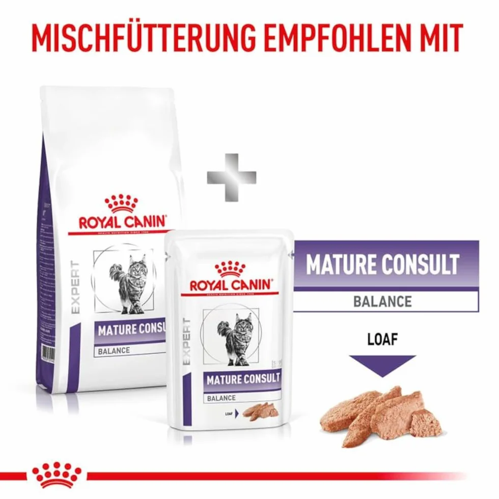 Royal Canin Expert Mature Consult Balance | 3,5 kg | Aliment complet pour Chats | À partir de 7 ans | Chats âgés stérilisés ou ayant tendance à prendre du poids