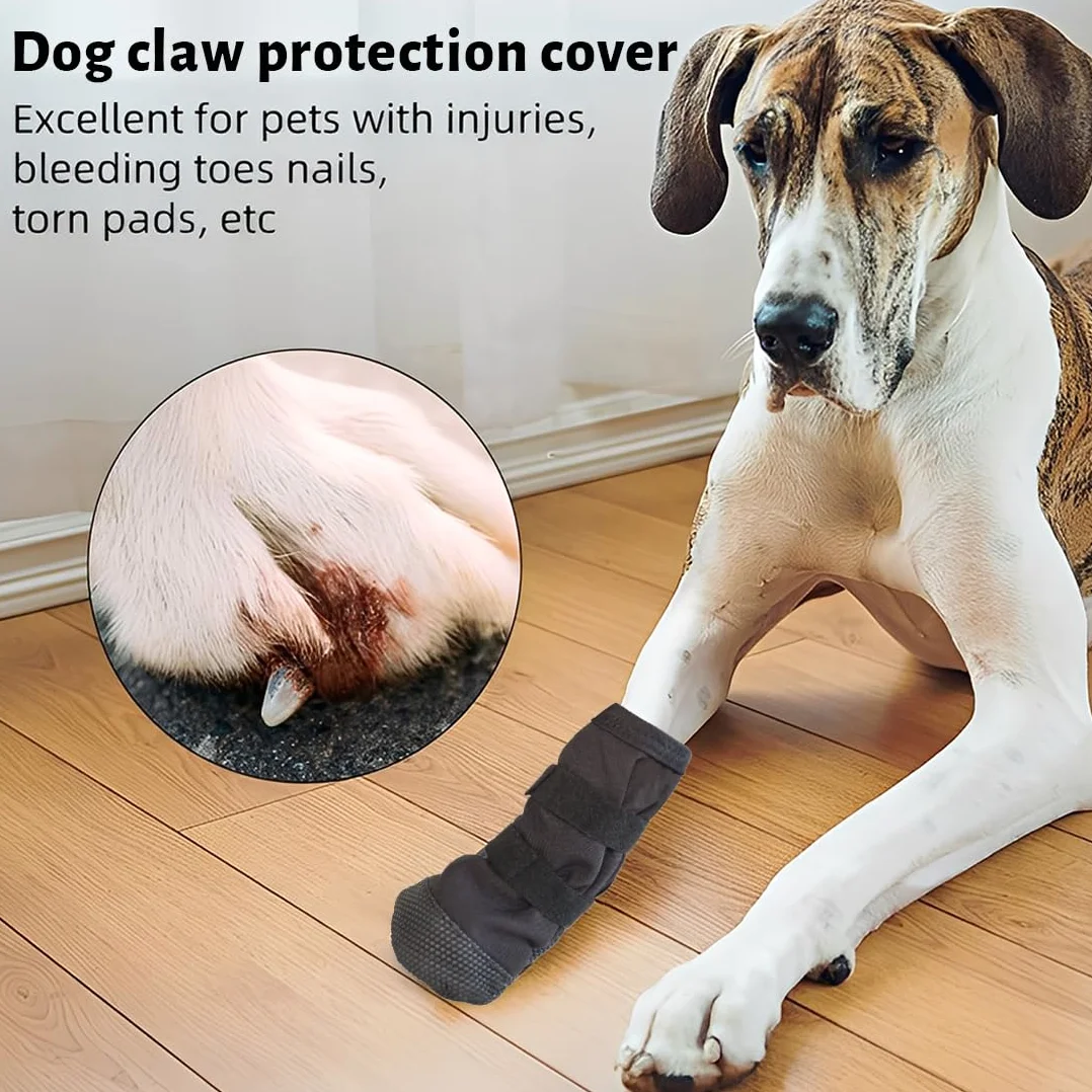 Chaussettes chien taille M imperméables antidérapantes récupération post-op anti-léchage