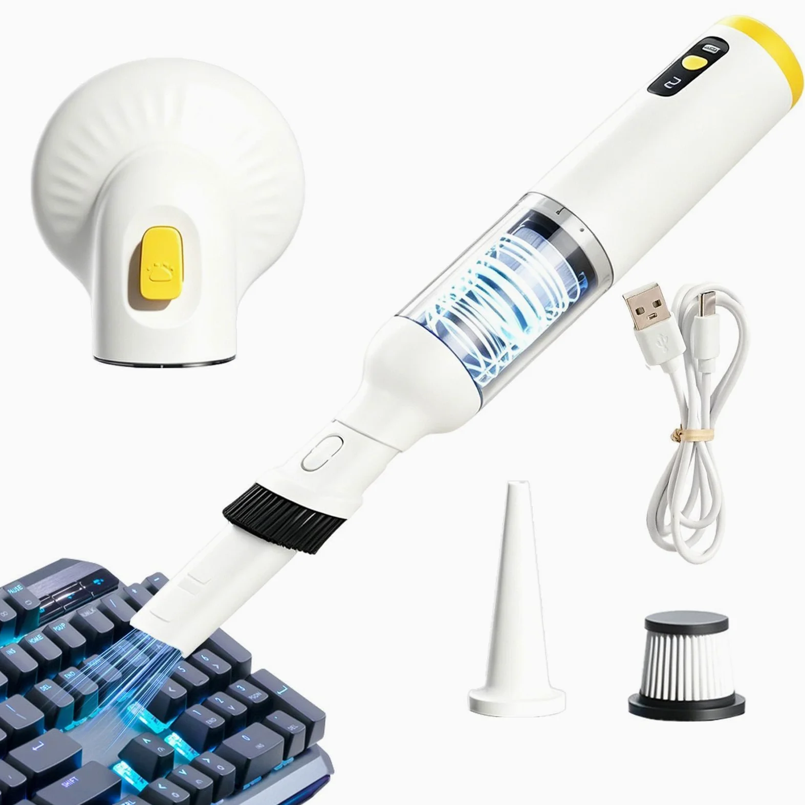 Aspirateur chien pour mue et toilettage Machine à peigner | Aspirateur De Toilettage Animaux Pour le brossage, collecteur de poils, maison, salon, chambre, chat