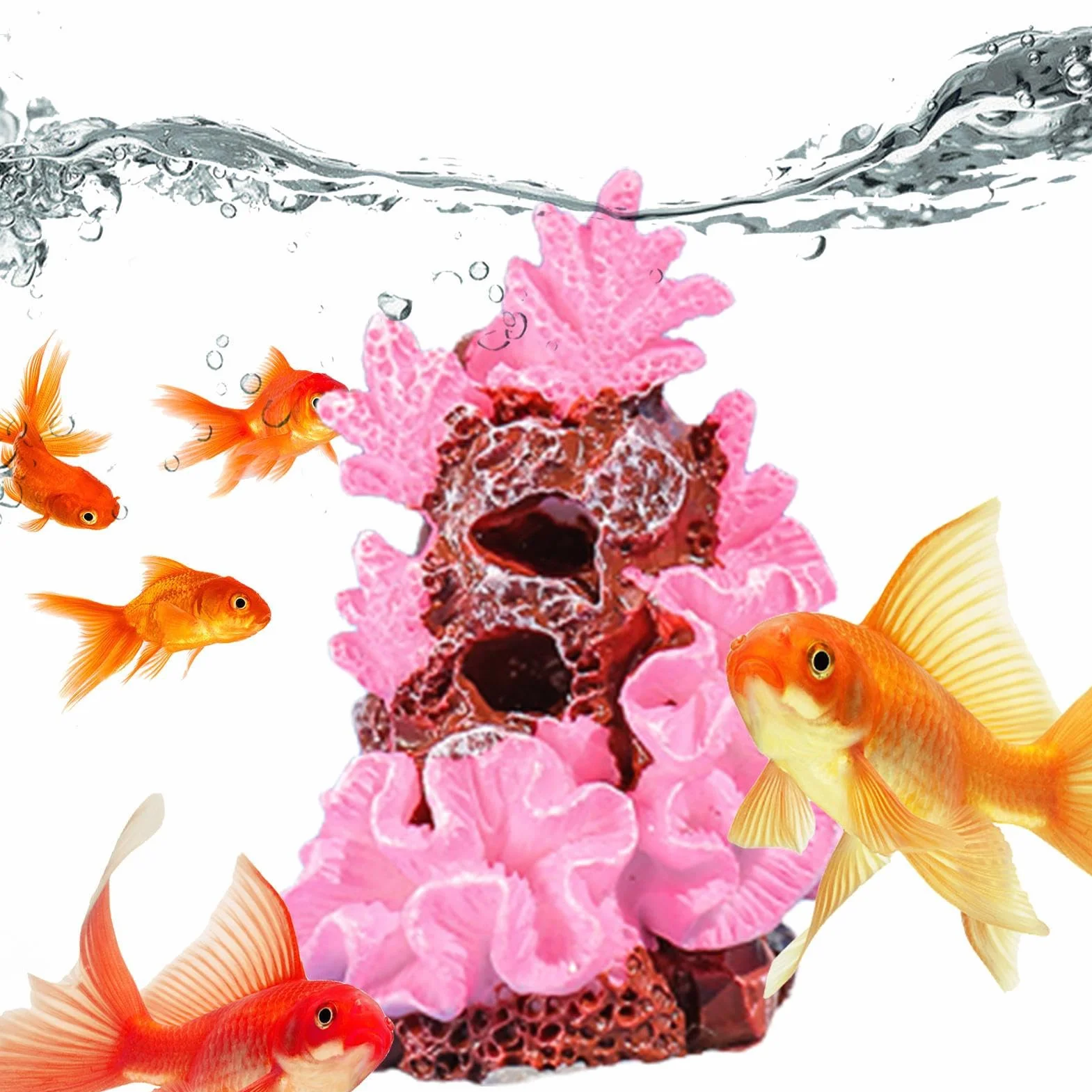 Corail Artificiel Minuscule pour Aquarium – Décoration Paysagère pour Terrarium et Bureau