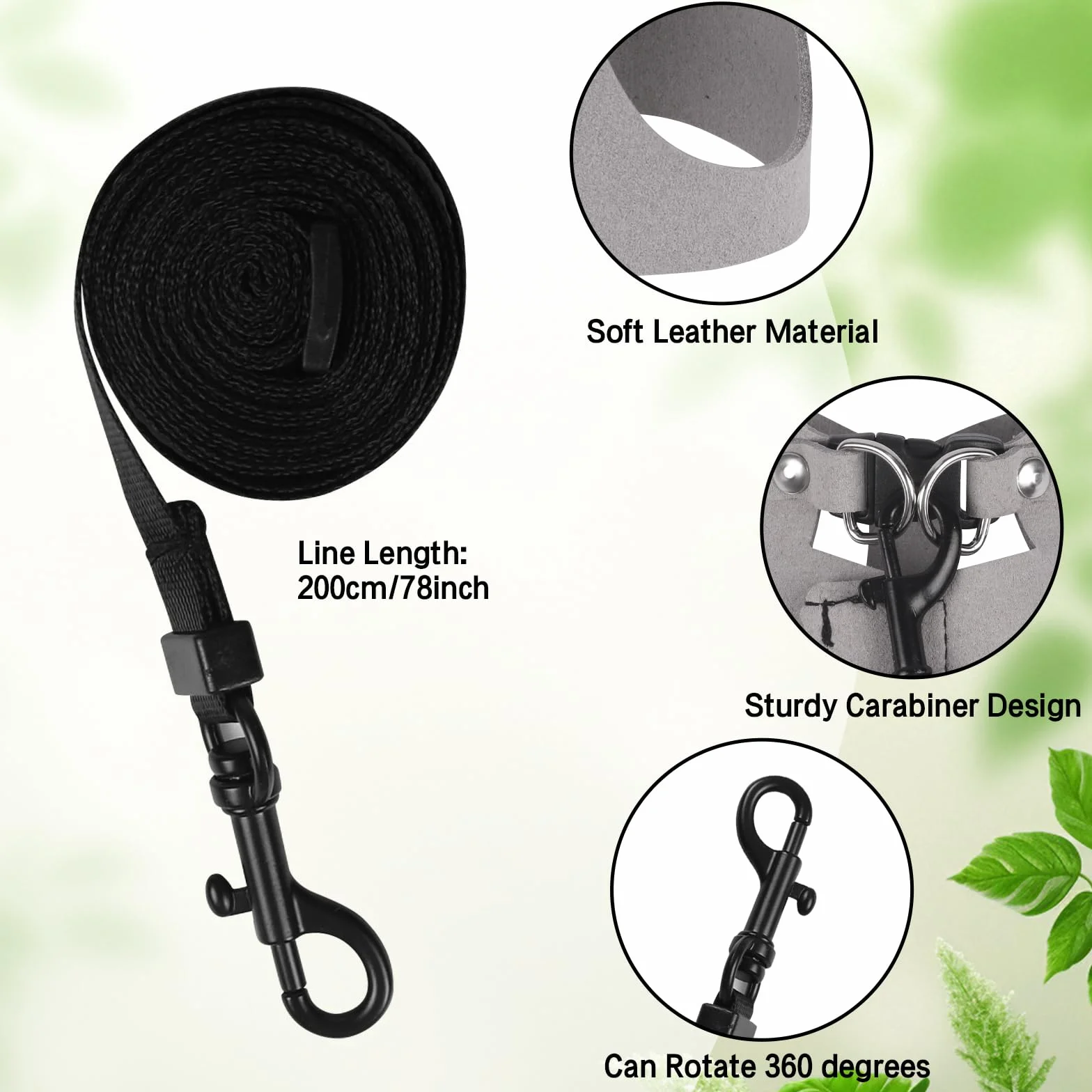 Ensemble harnais et laisse pour dragon barbu - 3 tailles ajustables - Gilet en cuir d'entraînement et de promenade pour lézards - Corde de traction anti-évasion pour petits reptiles