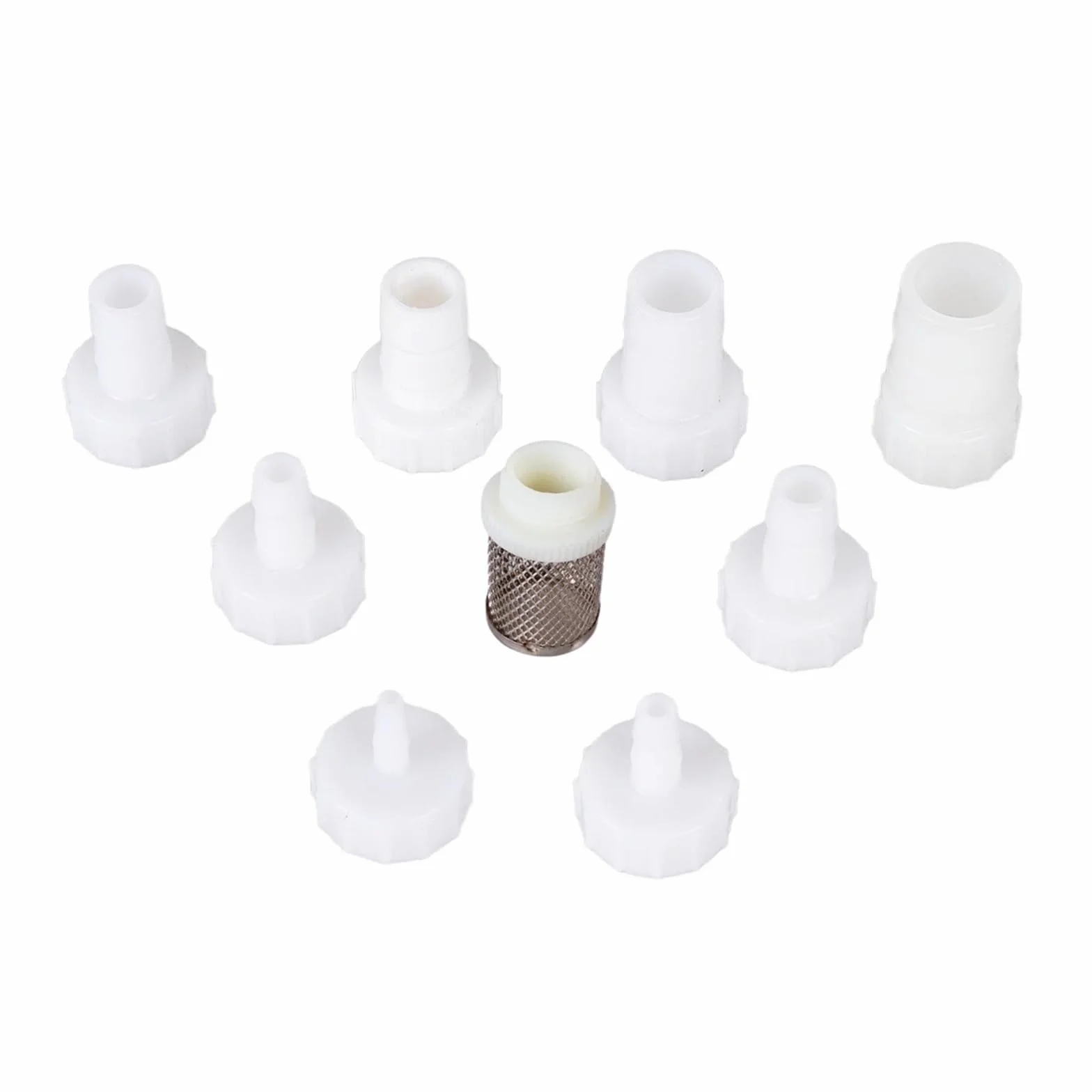 Filtre de Tuyau en Acier Inoxydable, 4 6 8 10 12 14 16 20mm, Protection de la Pompe à Eau d'aquarium, Irrigation Goutte-à-Goutte, Eau agricole, Filtre à Mailles(4mm)