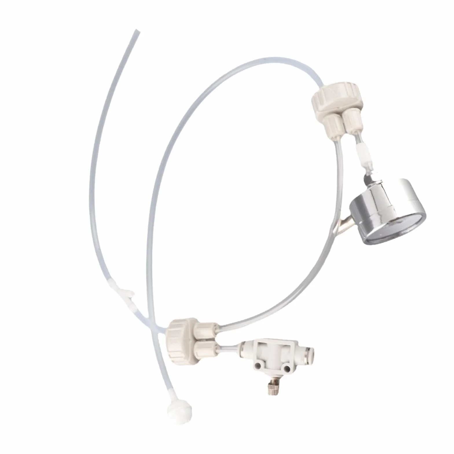 Kit Système Générateur CO2 avec Manomètre DIY Aquarium Plante Bouchon Bouteille Valve Tube Pro