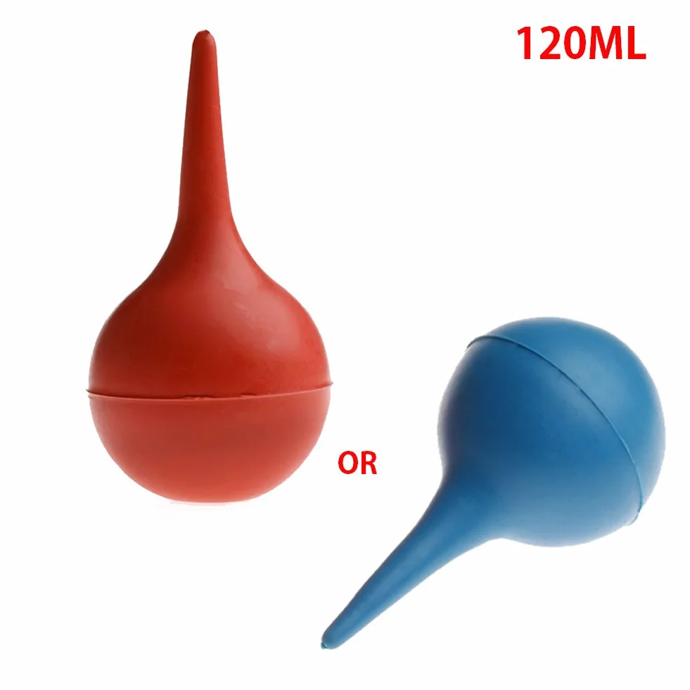 Seringue de Lavage des Oreilles Silicone Outil de Laboratoire Aspiration 30/60/90/120 ML