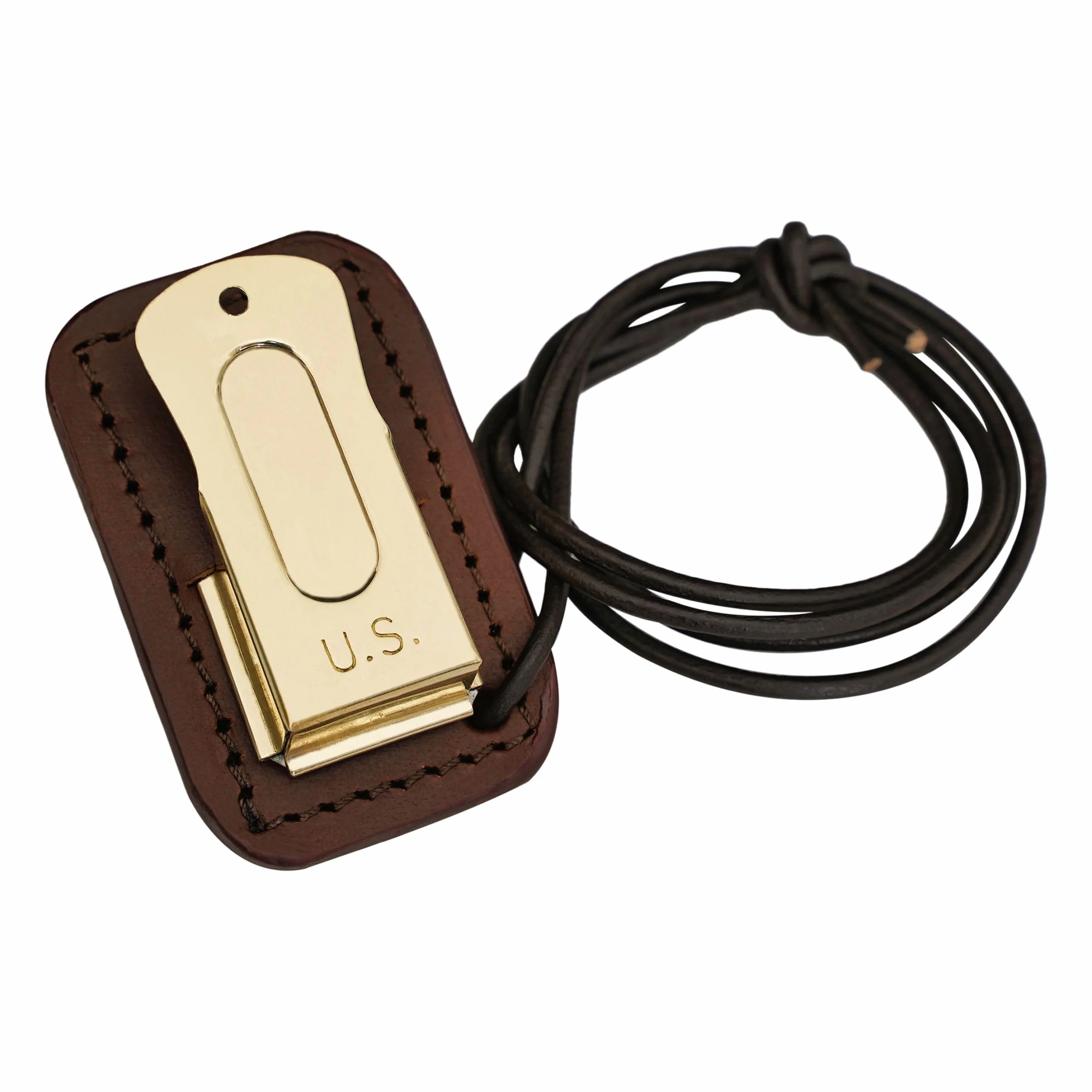 Mythrojan Brass and Steel Pet Training Clicker Puppy Dog Training Dog Clicker Cricket Clicker U.S. Engraved WII Military Gear Metal Clicker