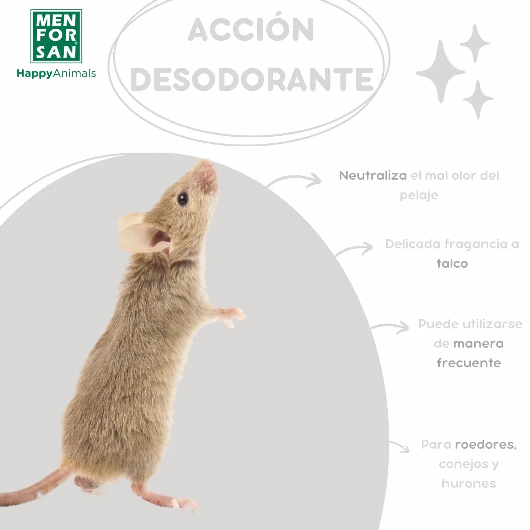 Menforsan Déodorant pour rongeurs et furets