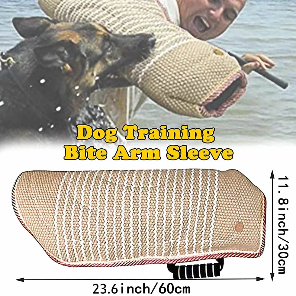 PetGens Manche de Protection Anti Morsure pour Chien Chiot