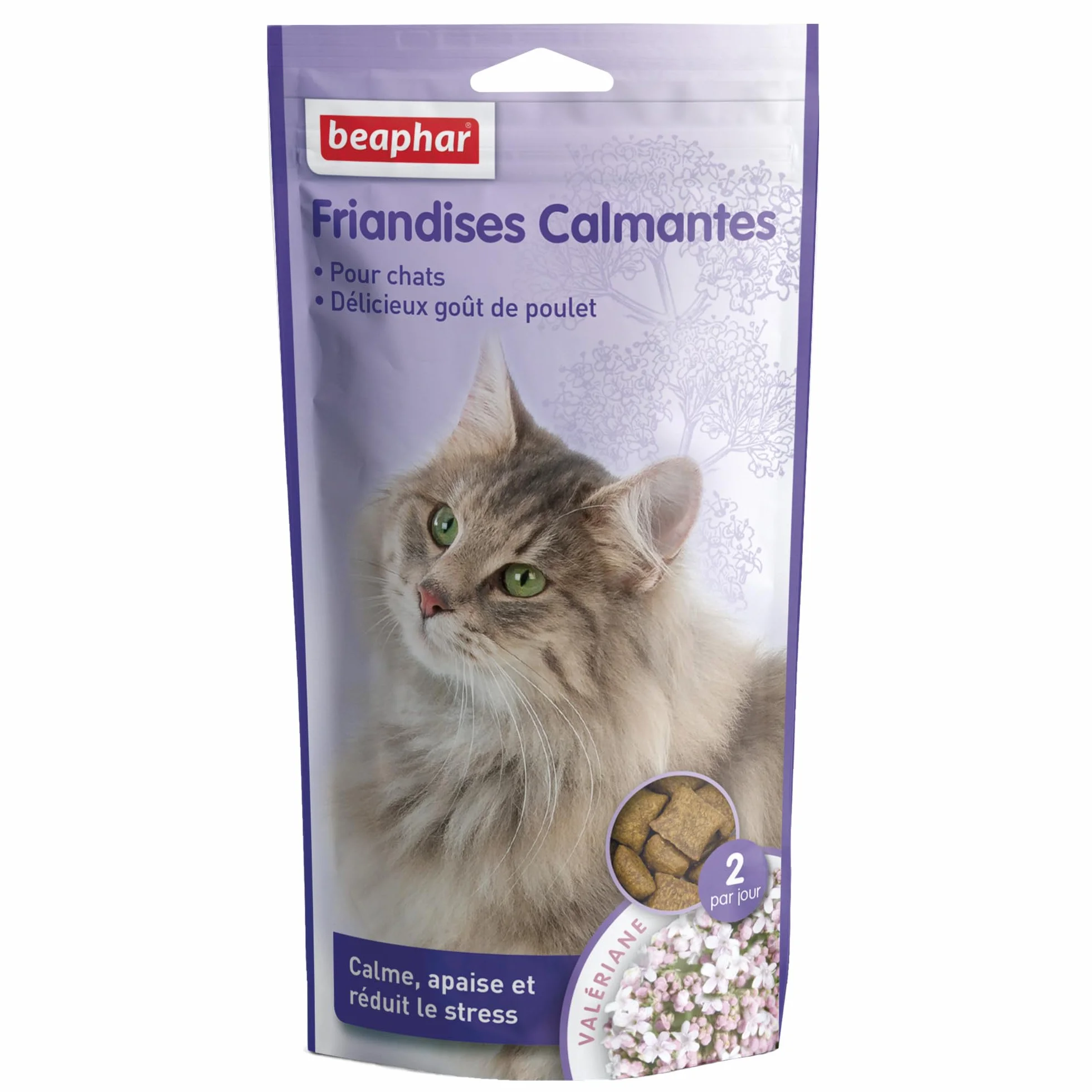 Beaphar NO Stress Friandises Calmantes à la Valériane pour Chat 35 g