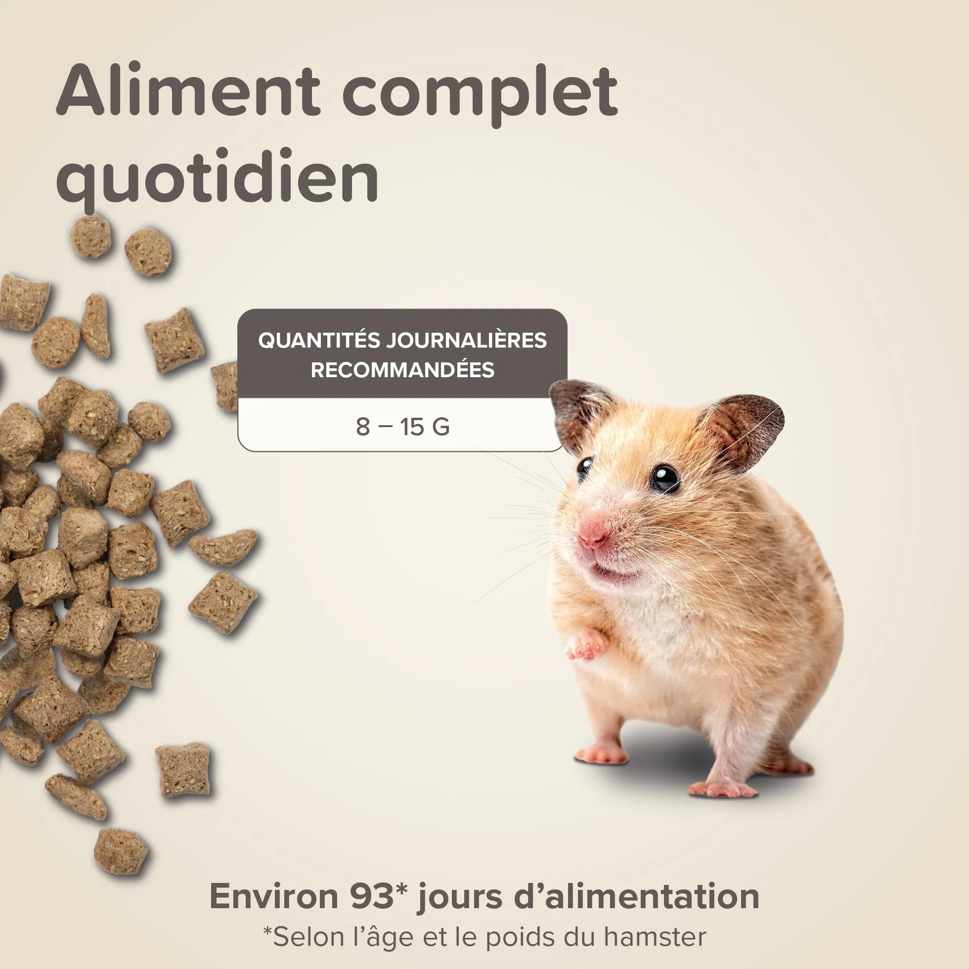 BEAPHAR Care+ Alimentation Super Premium extrudée pour Hamster 700g