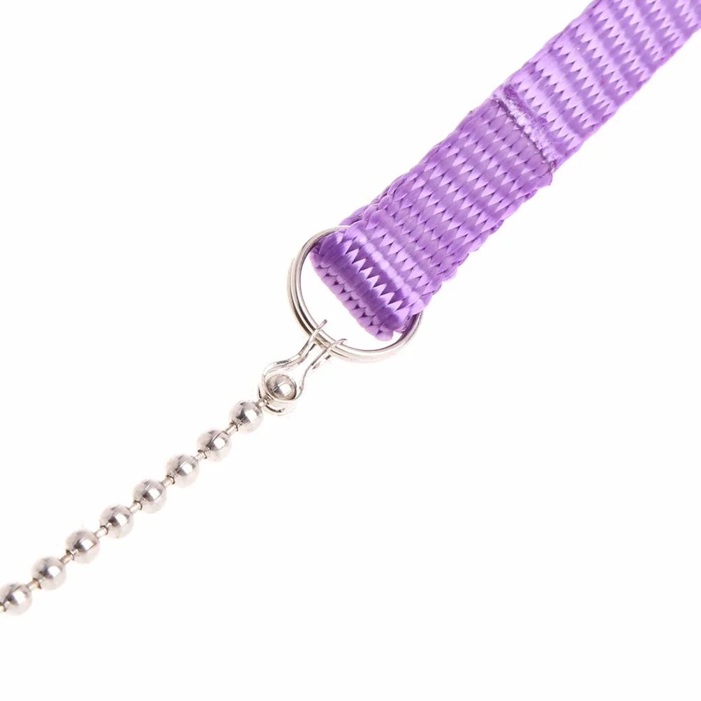 Harnais pour perroquet en nylon réglable anti-morsure pour petits oiseaux canaris conures