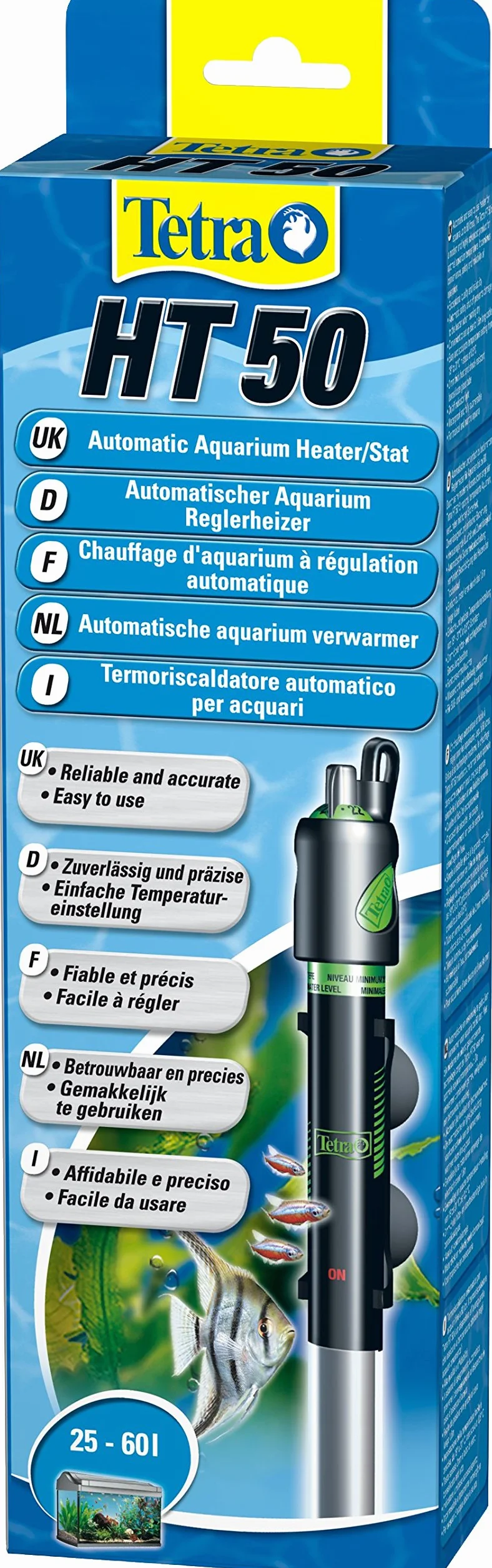 TETRA HT 50 - Chauffage pour Aquarium de 25 à 60L