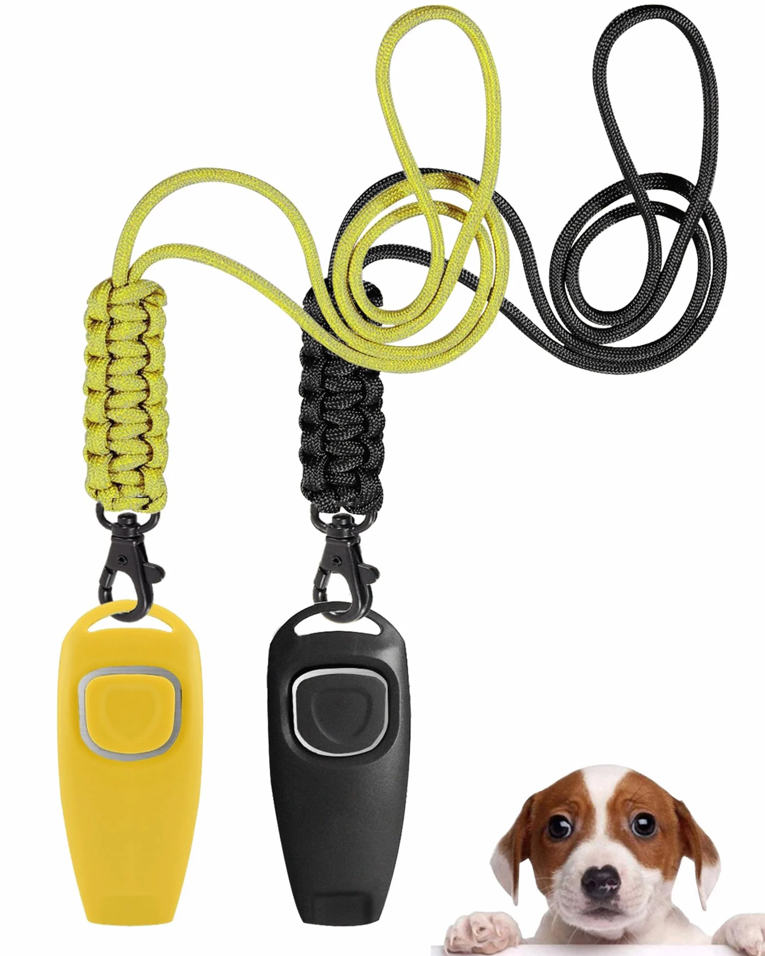 Sifflet Chien Rappel Haute Fréquence Professionnel Aides Formation Comportementale Rouge
