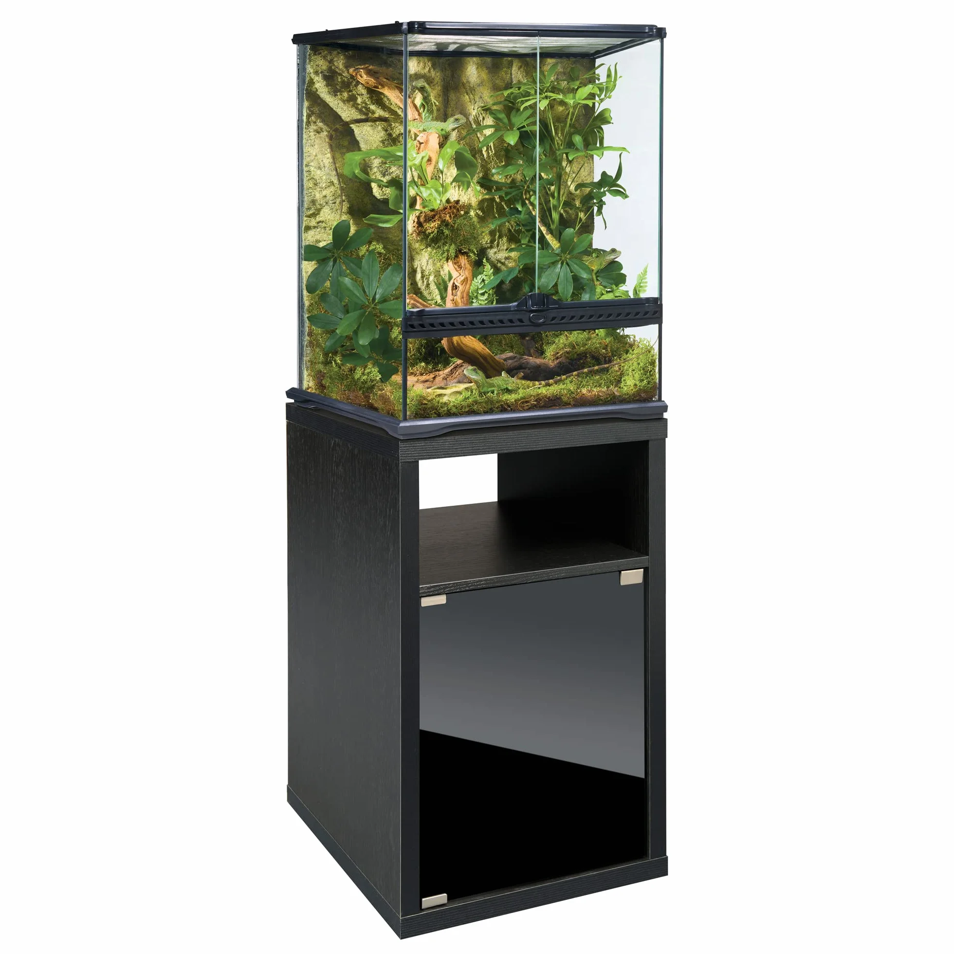 Exoterra Meuble Terrarium 45x45x70 cm 1 Porte Reptiles Amphibiens