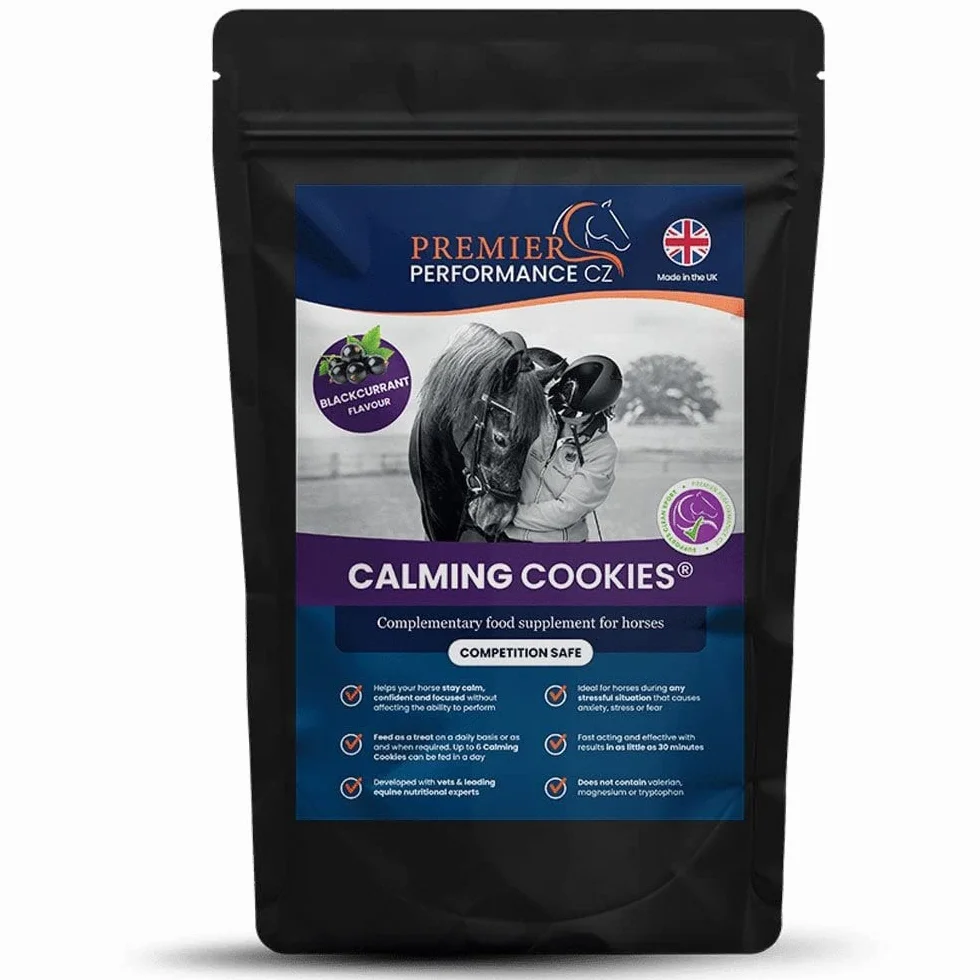 Premier Performance CZ Lot de 10 biscuits apaisants Cassis