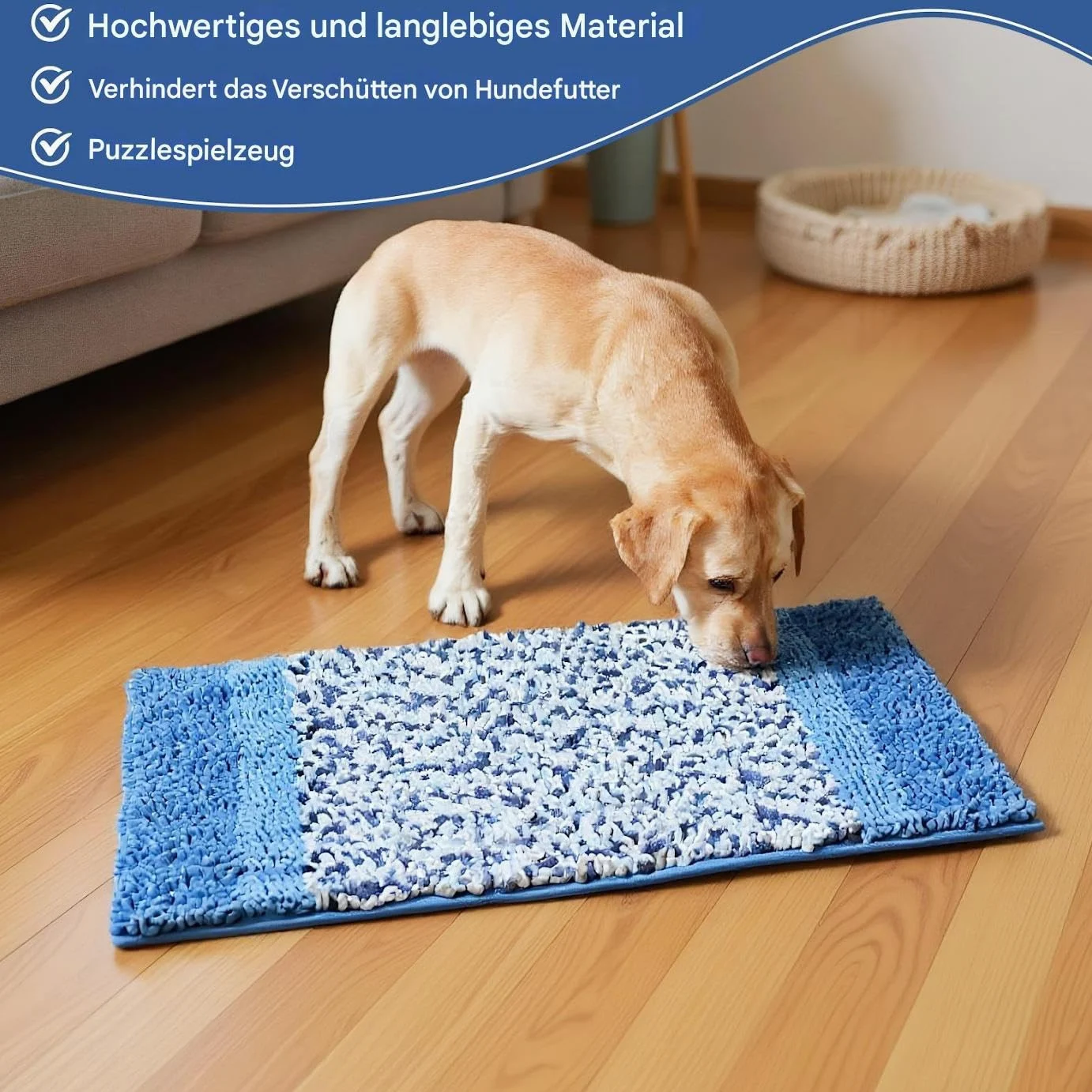 Tapis De Fouille pour Chien Jouet Distributeur enrichissement pour Chien | Tapis interactif recherche alimentation lente chiot Accessoire Entraînement