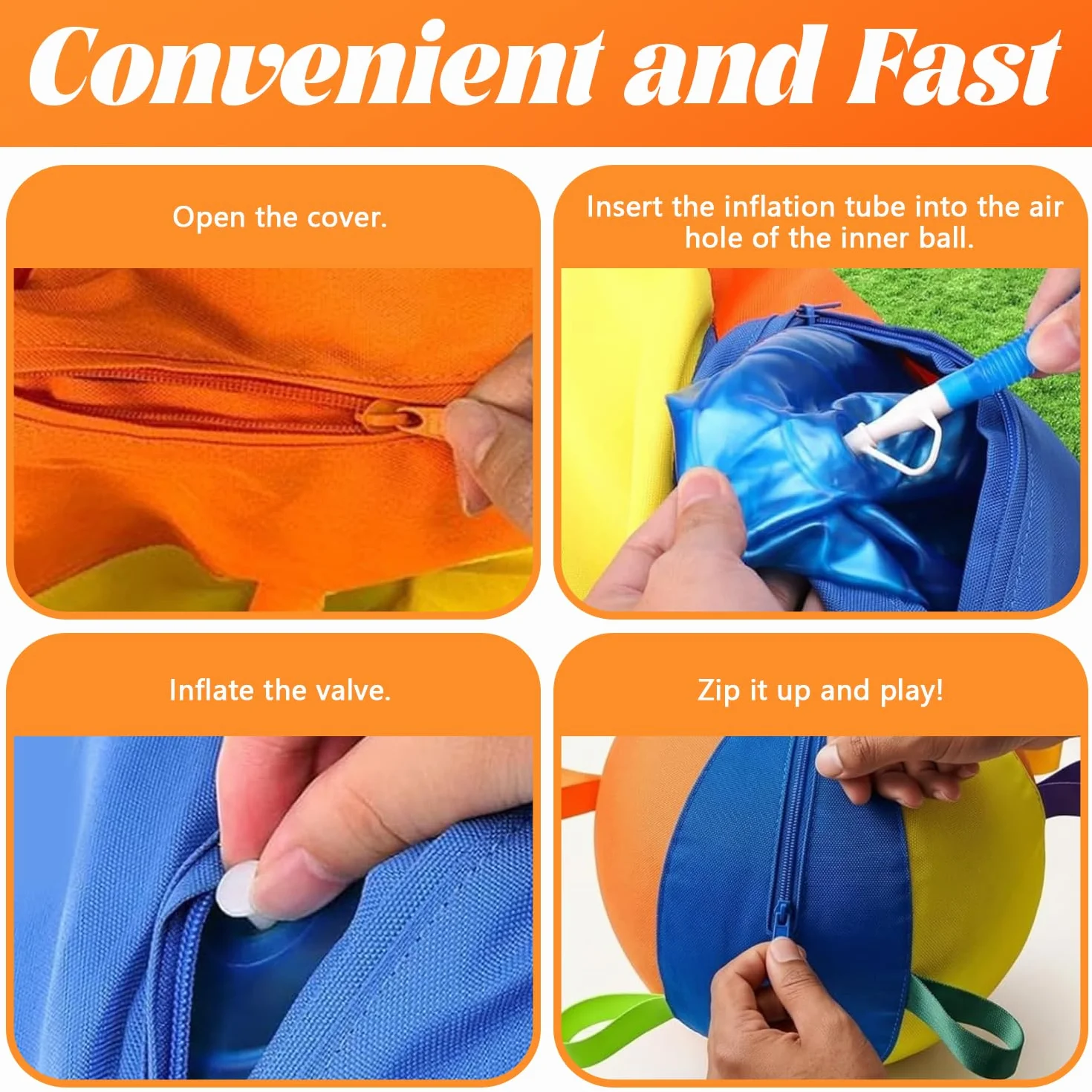 Herding Balle pour chien, Balle de troupeau gonflable, Balle interactive résistante pour chien, Ballon interactif apaisant, Balle de cheval extérieur
