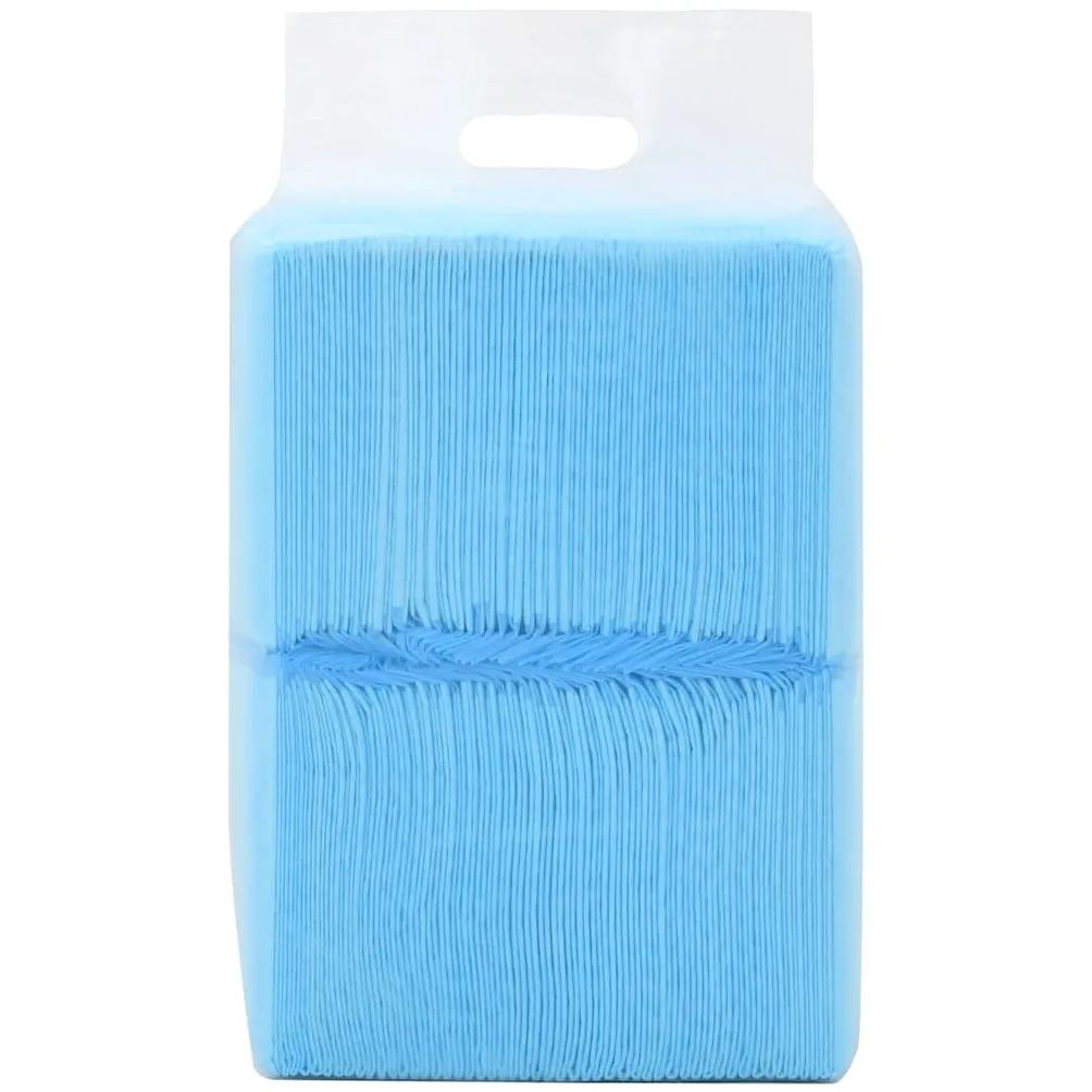 Tapis d’hygiène pour Chiens 100 pcs 45 x 33 cm Tissu Non tissé Absorbant éducateur propreté jetable Protection Sol pour Chiots Incontinence Dressage