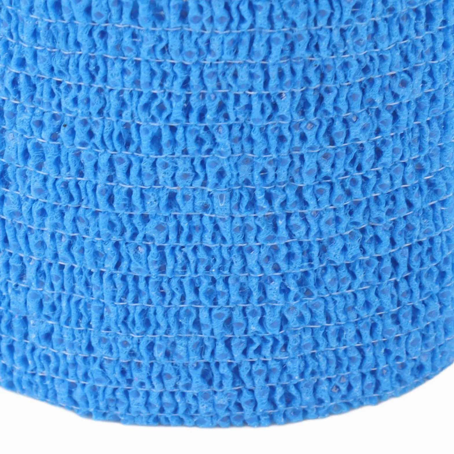 Lot de 12 Bandes élastiques Auto-adhésives imperméables pour réparation de Sabots pour Vaches, Chevaux, Chiens, Chats, Polyester Non tissé, Longueur 4,5 m, Lot de 12 (Bleue)