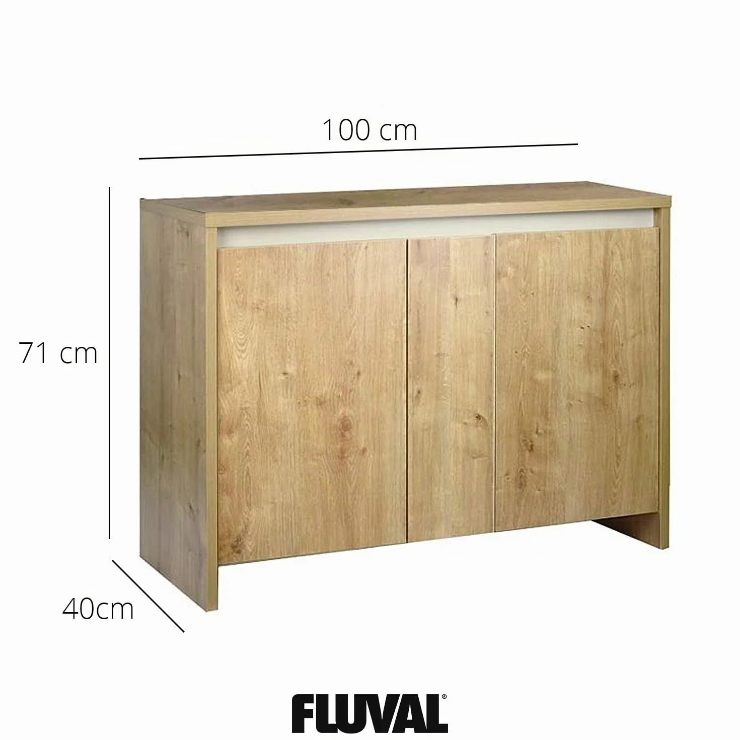 Fluval Table Roma 200 chêne