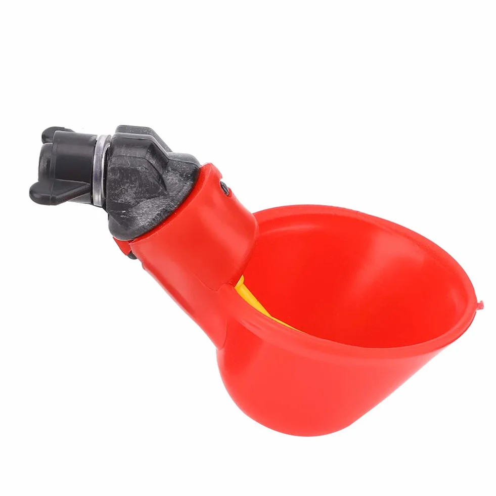 Automatyczny dystrybutor wody dla ptaków, 10 sztuk, plastikowy