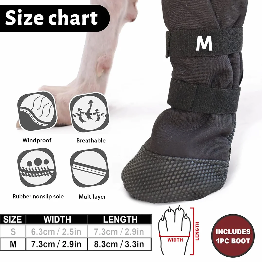 Chaussettes chien taille M imperméables antidérapantes récupération post-op anti-léchage