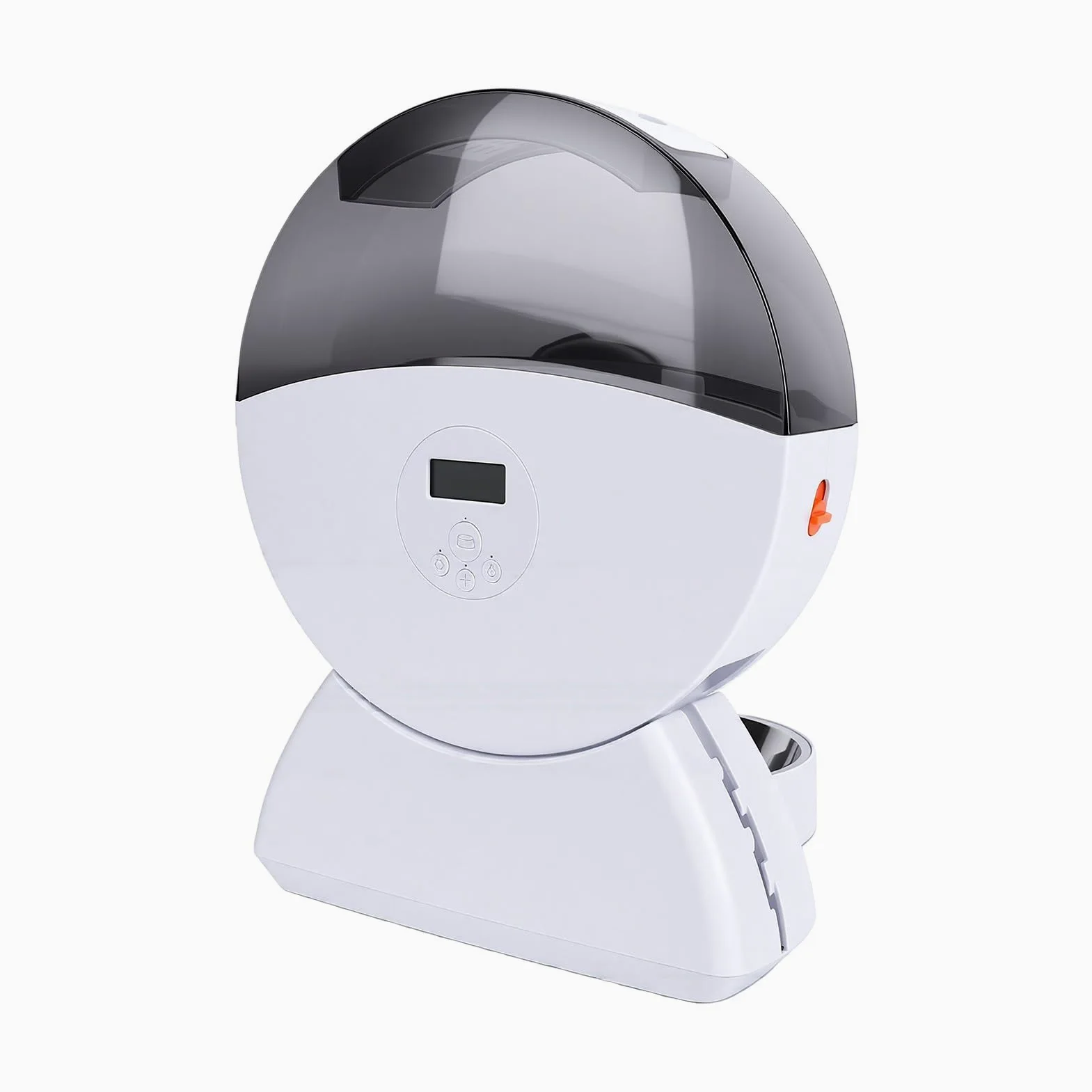 RIZGHWOY Distributeur Automatique pour Animaux, Gamelle Connectée avec Minuterie, Alimentation à Distance, Faible Consommation, Conception Anti-bourrage, pour Usage Intérieur, Fixation au