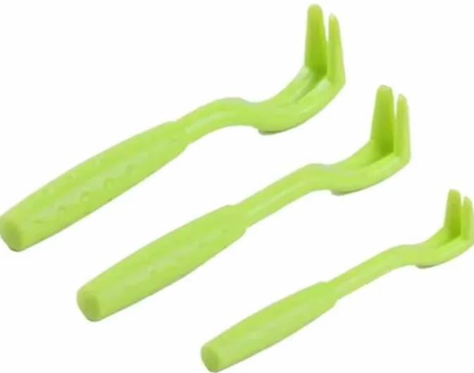Lot De 3 Crochets d'Extraction Tiques - Pinces Tire-Tiques S/M/L pour Chiens, Chats, Chevaux
