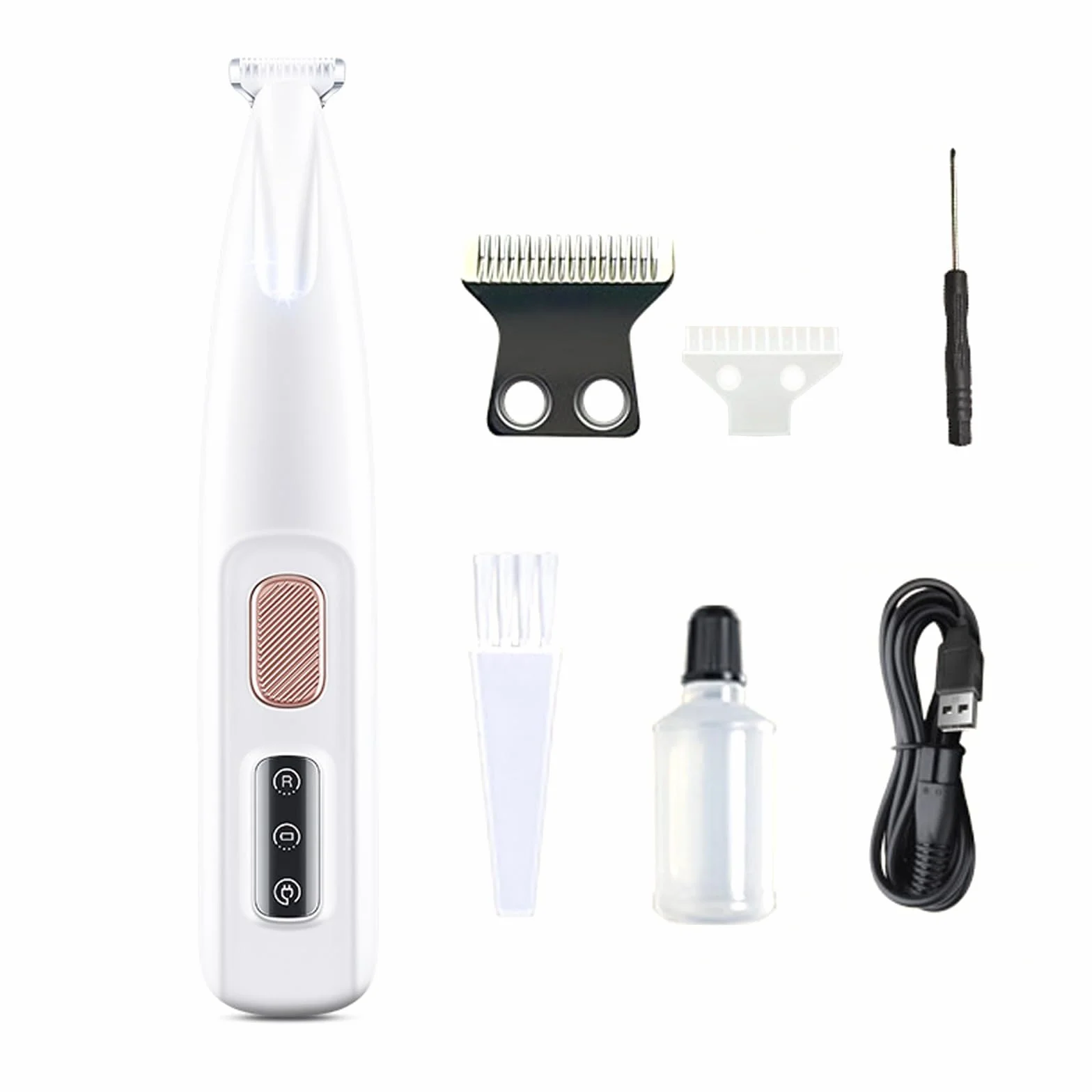 Tondeuse Électrique Ultra-Silencieuse Pour Chat Patounet Rechargeable