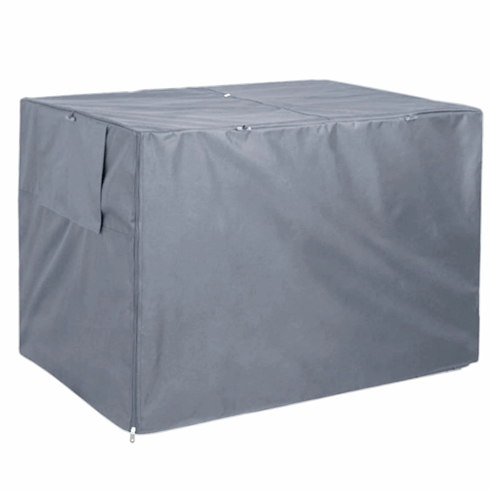 TOPINCN Housse de cage en tissu Oxford pour chien 109 x 76 x 74 cm gris
