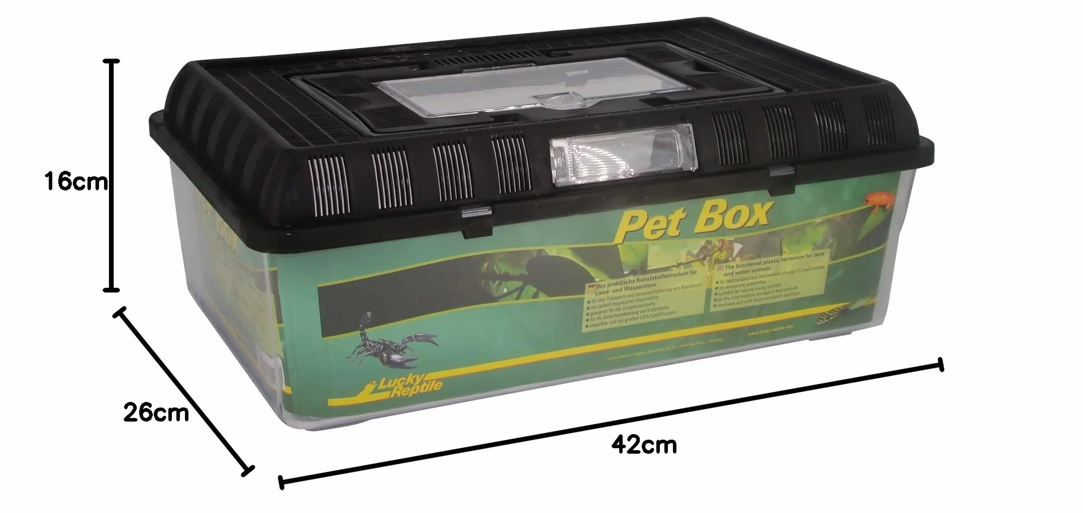Lucky Reptile Boîte pour Animaux de Compagnie Taille L