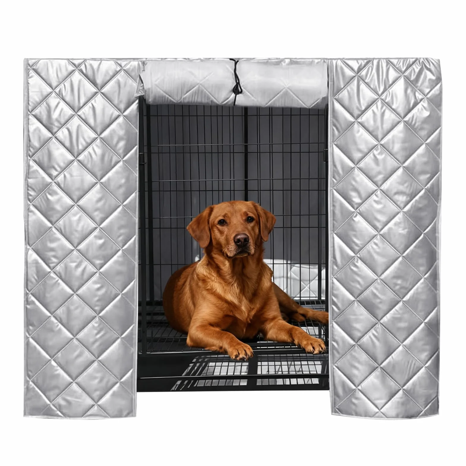 Housse de cage pour chien insonorisante imperméable