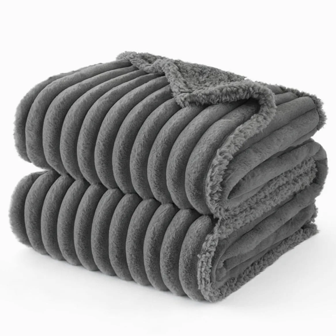 Couverture imperméable en polaire sherpa lavable pour animal de compagnie de taille moyenne et grande pour canapé, lit et protection de siège de voiture - Jeté en peluche douce pour chiot et chaton