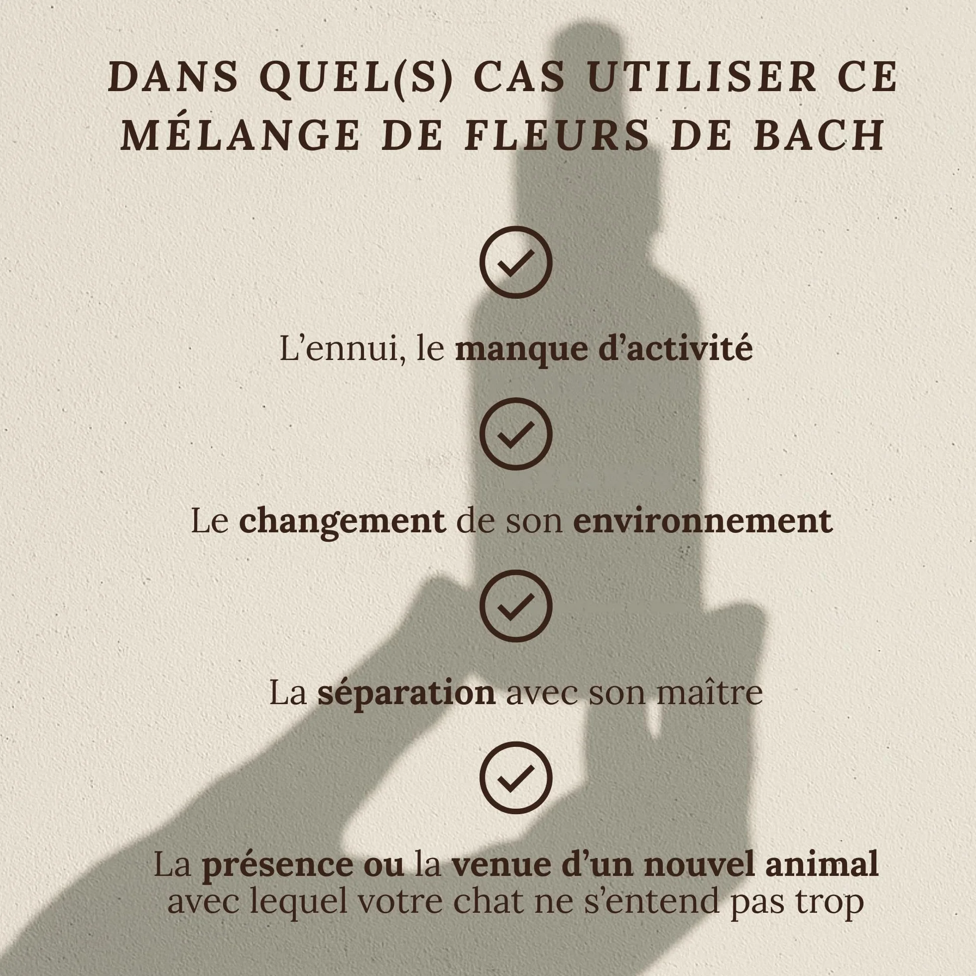 Fleurs de Bach Chat stressé 10 ml - Mélange calmant pour chat