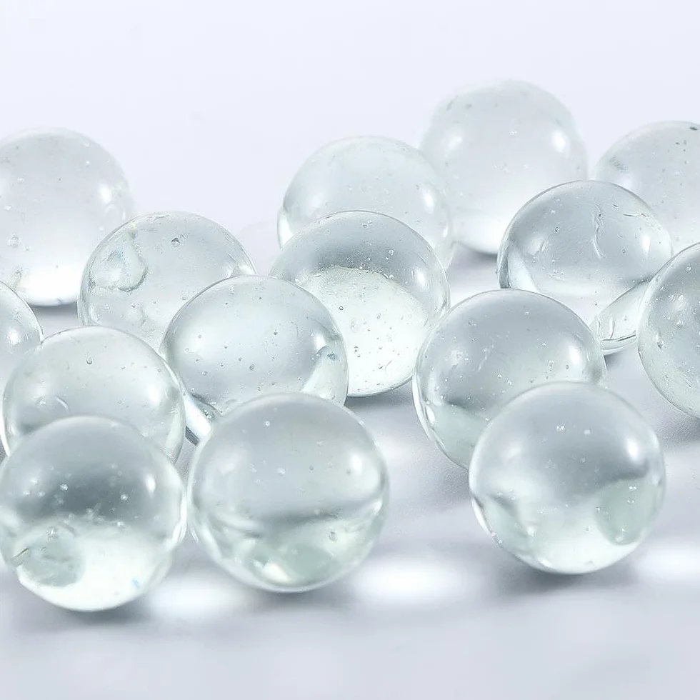 Billes en verre transparent 10 mm 14 mm 16 mm décoration aquarium