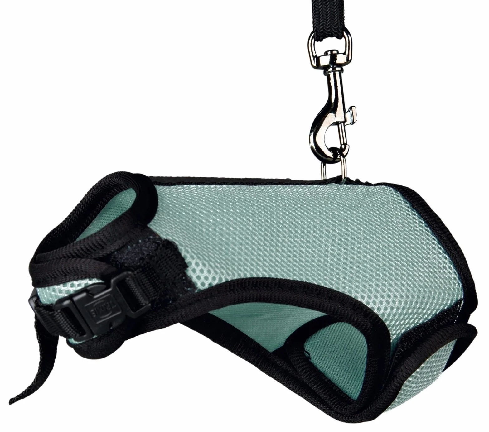 TRIXIE Harnais souple avec laisse de 1,20 m - pour petits animaux - tour de ventre réglable en continu entre 18 - 25 cm - fermeture velcro et encliquetable - différentes couleurs - choix aléatoire - 61512