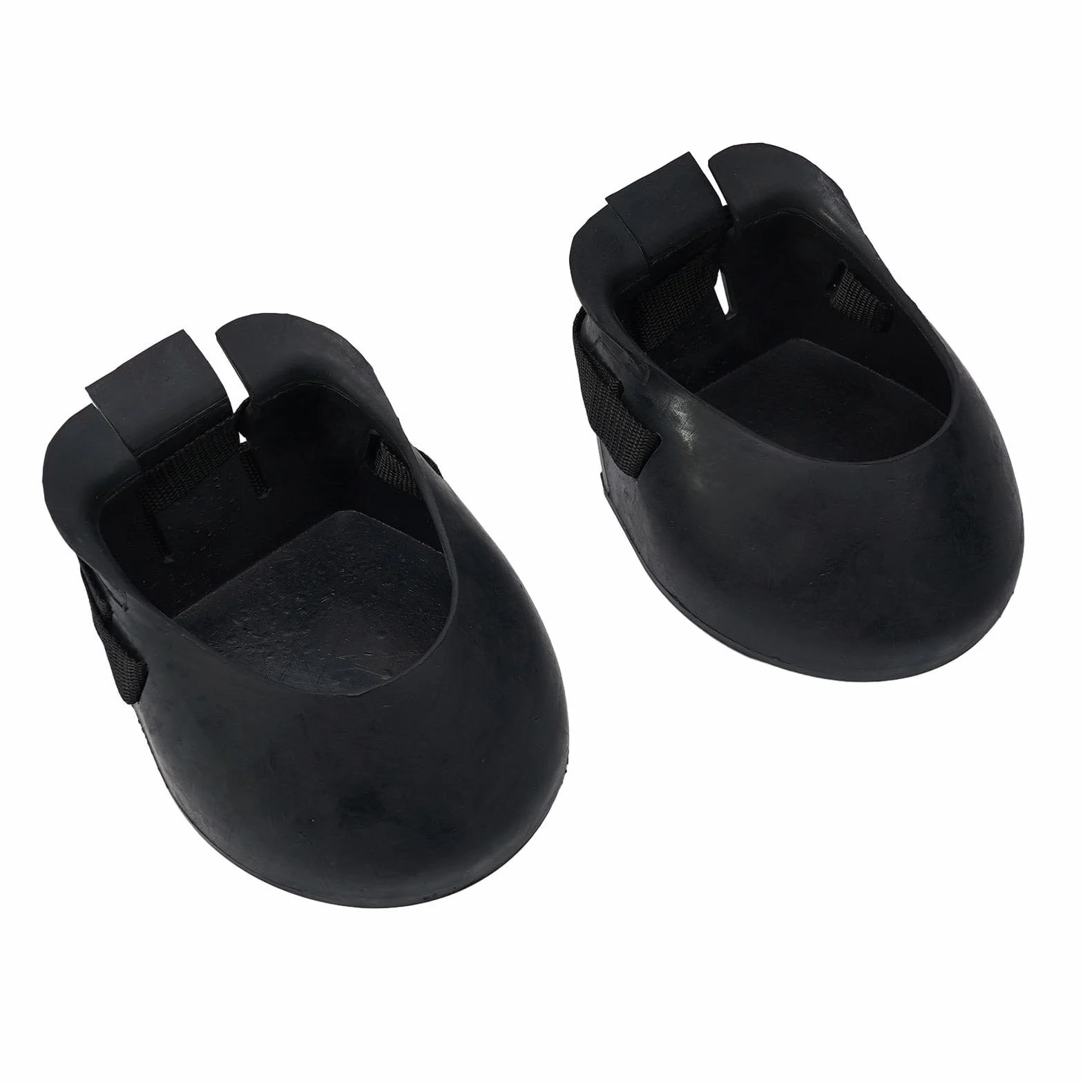 Lot de 2 bottes de cheval en caoutchouc antidérapantes pour protéger les sabots et soutenir la récupération des blessures et des blessures (M)