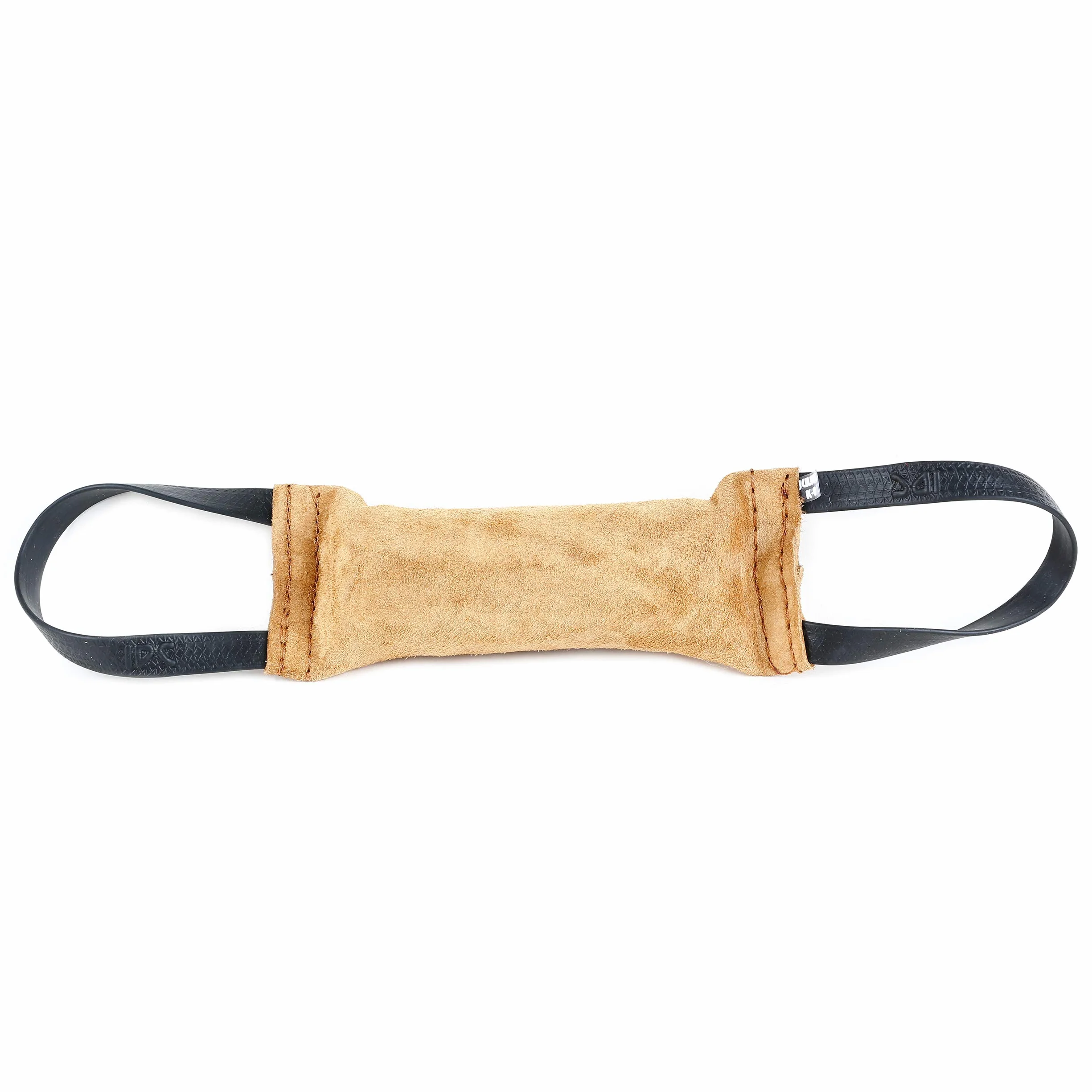 JULIUS K-9 Boudin à mordre en cuir 25 x 5,5 cm avec couture intérieure et 2 anses
