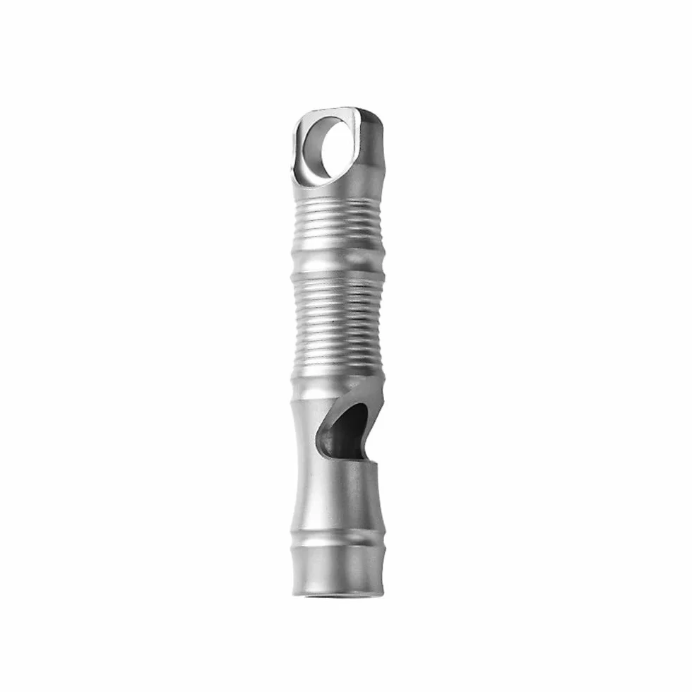 Sifflet pour Chien DONGKER en Titane 120 DB avec Fermoir de Suspension