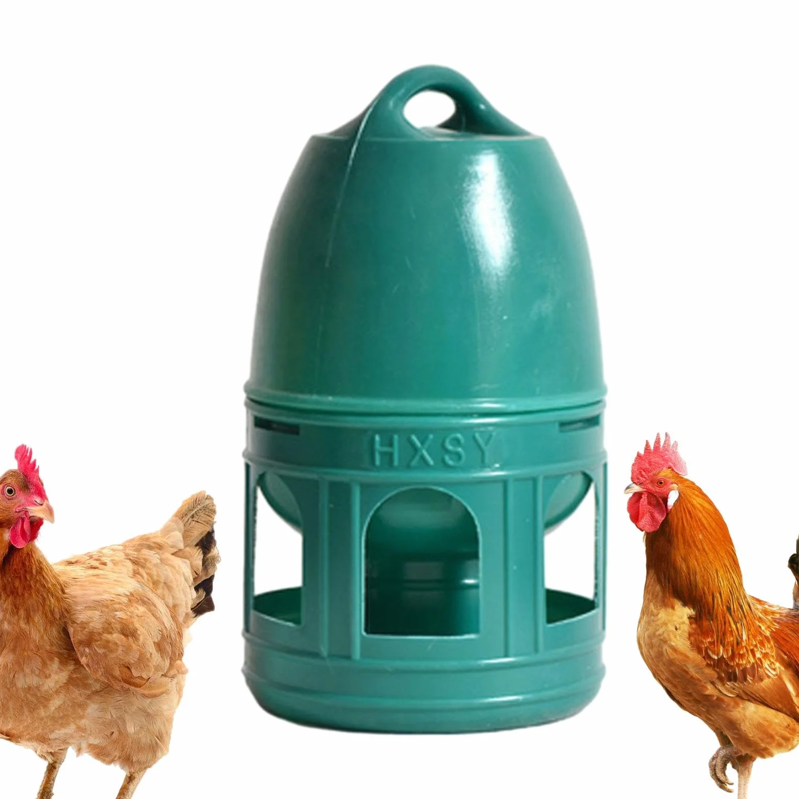 Abreuvoir pour Pigeons et Volailles - Capacité 3/5 L - Distributeur d'Eau avec Poignée de Transport