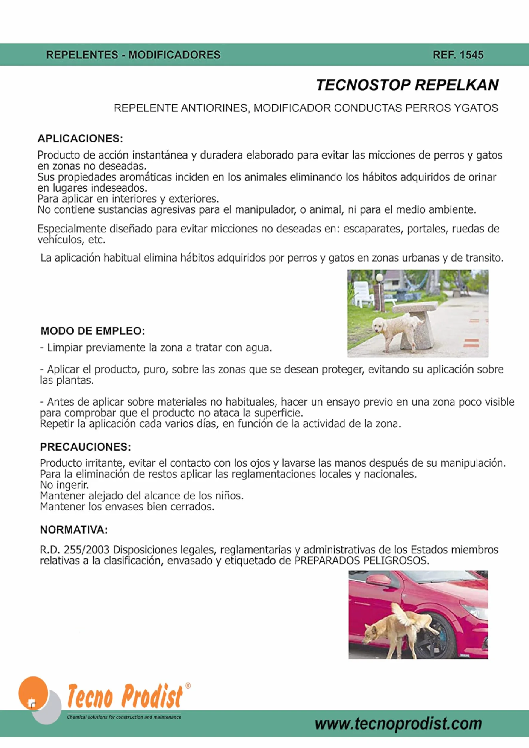 Répulsif Anti-urines PIPICAN 500 ML pour Chiens et Chats